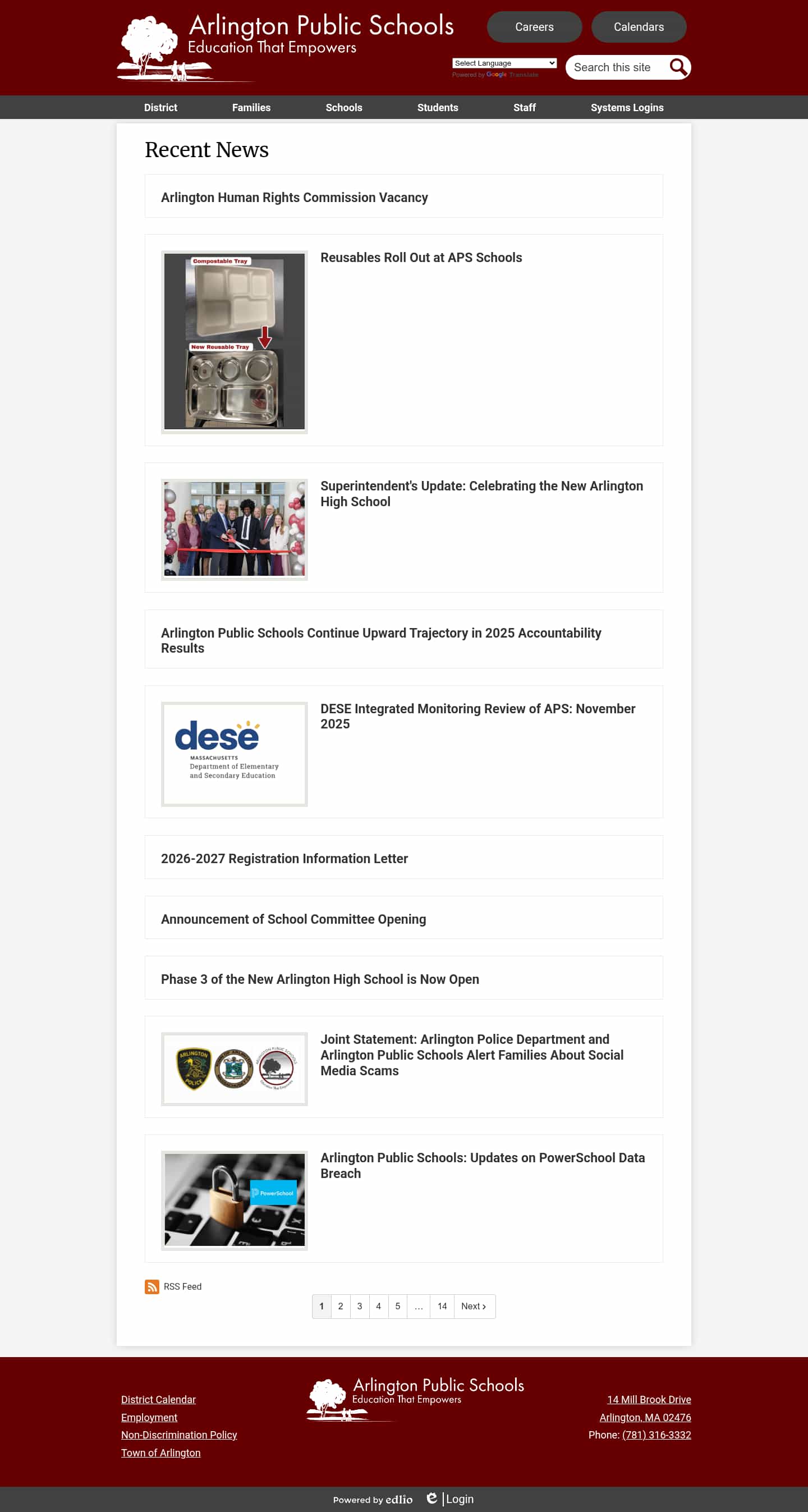 Latest website image capture