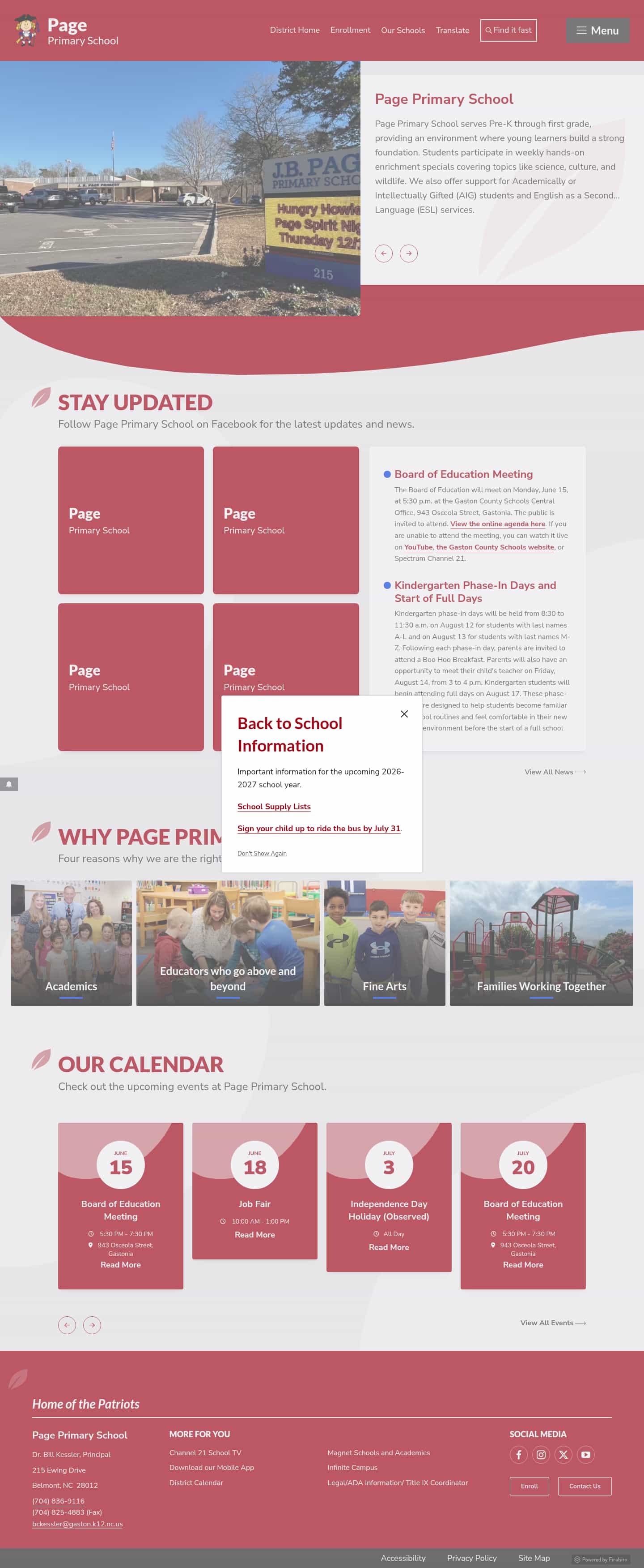 Latest website image capture