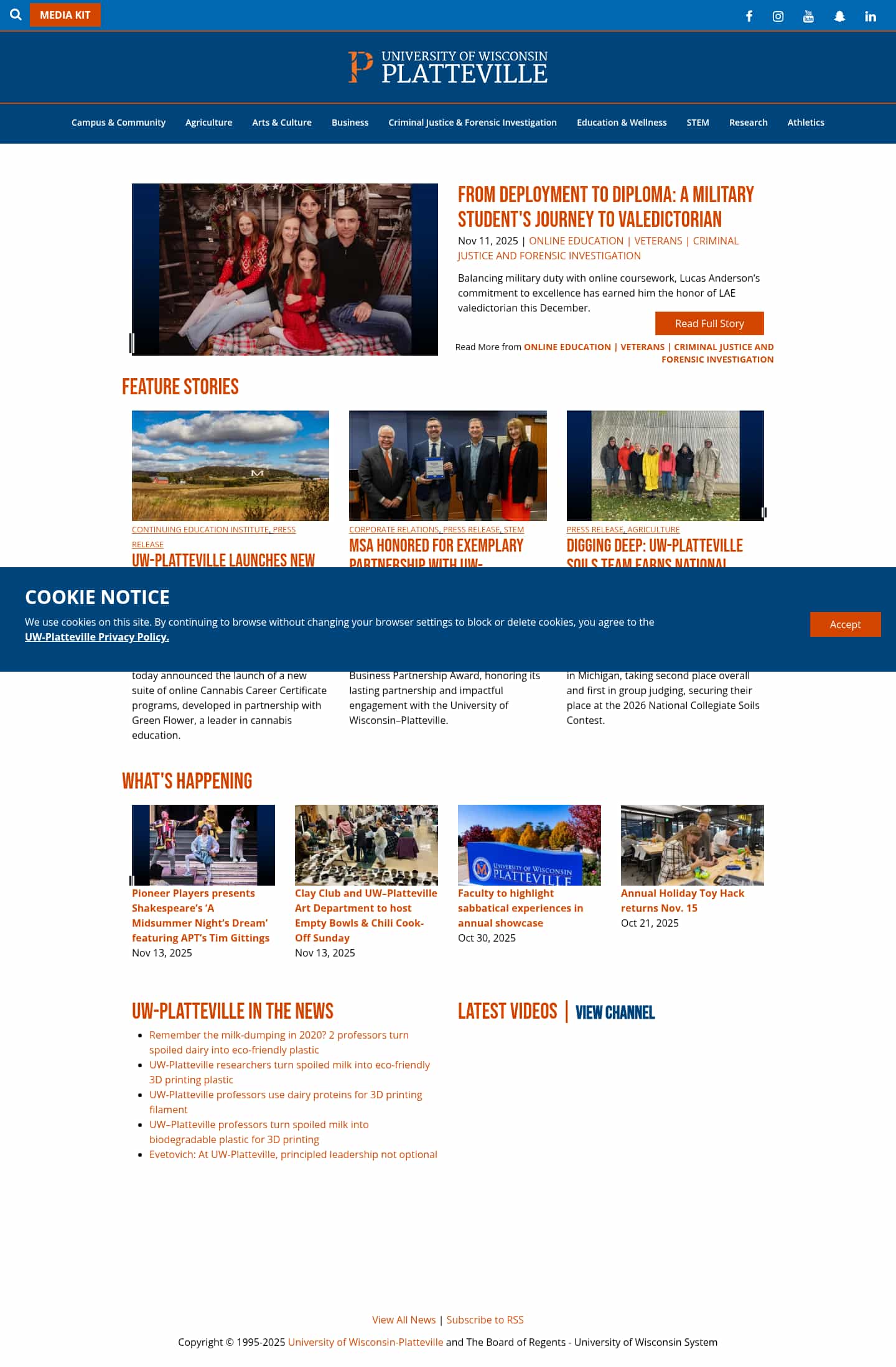 Latest website image capture