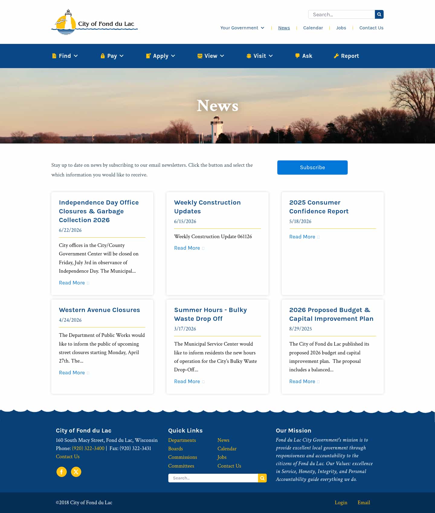 Latest website image capture