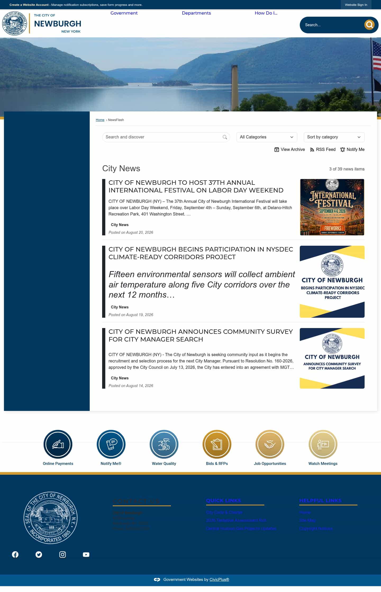 Latest website image capture