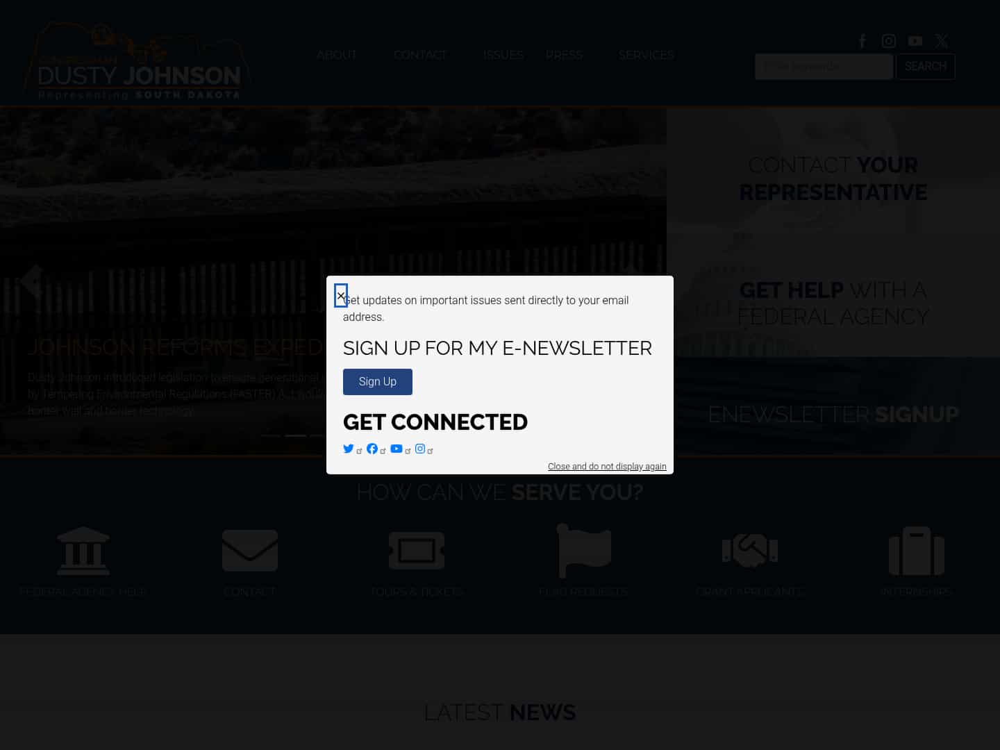Latest website image capture
