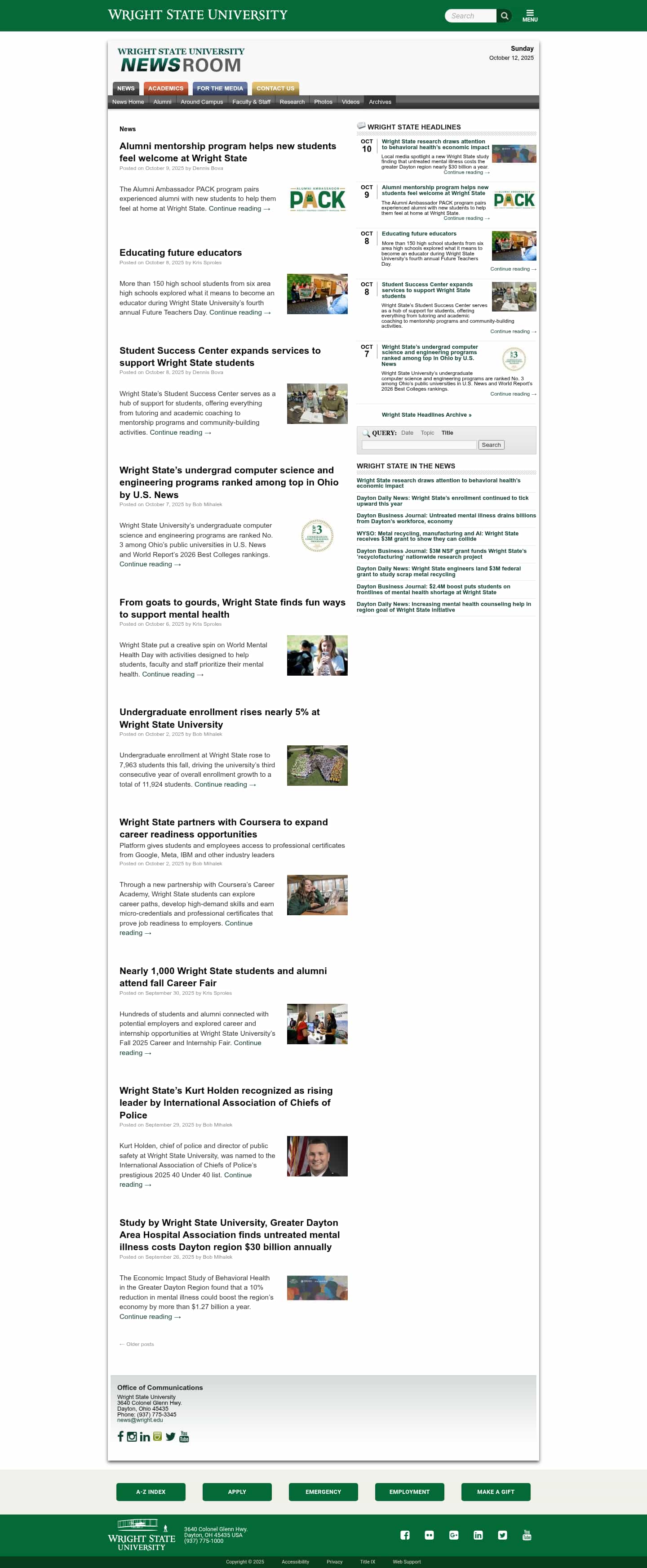 Latest website image capture