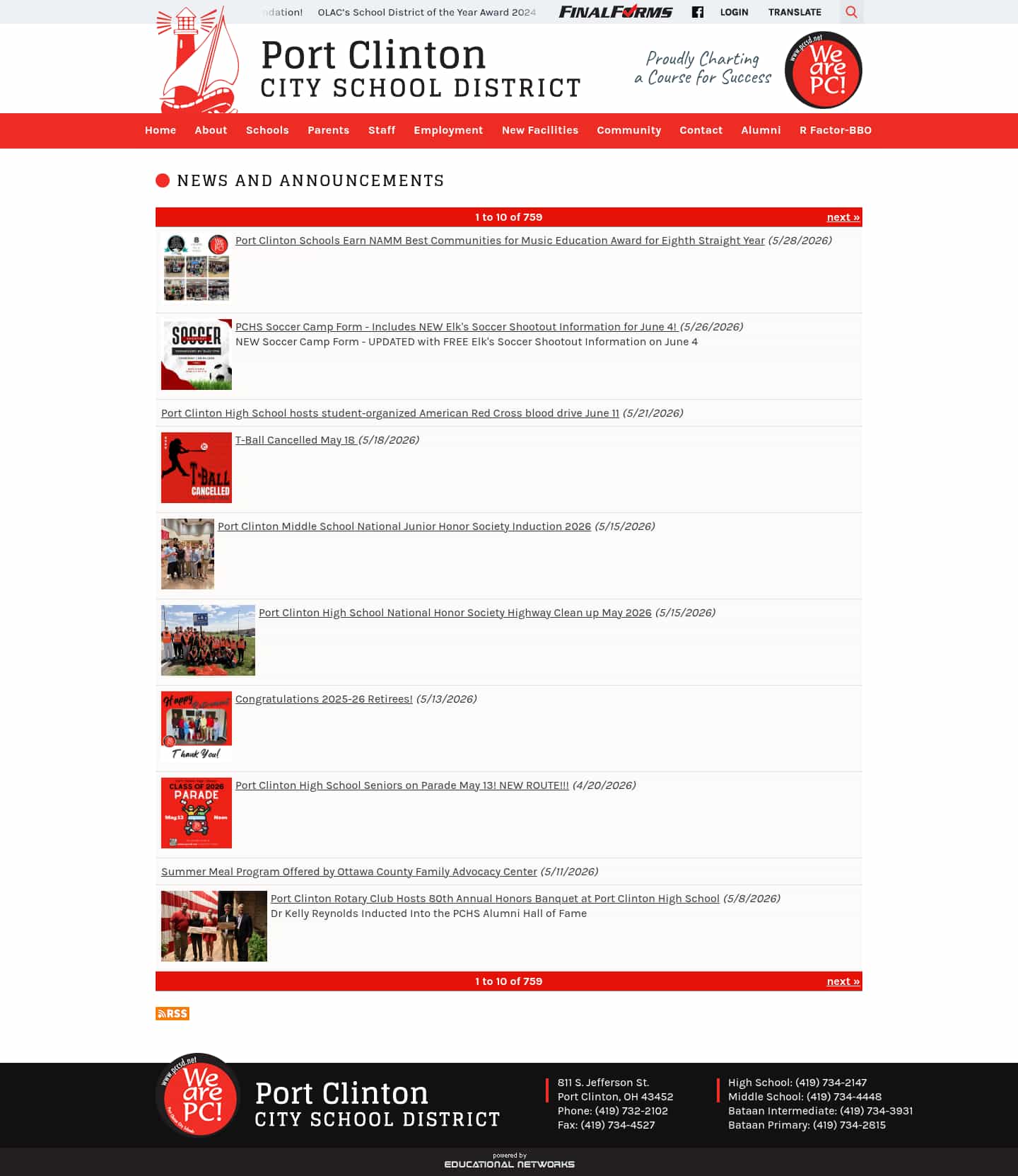 Latest website image capture