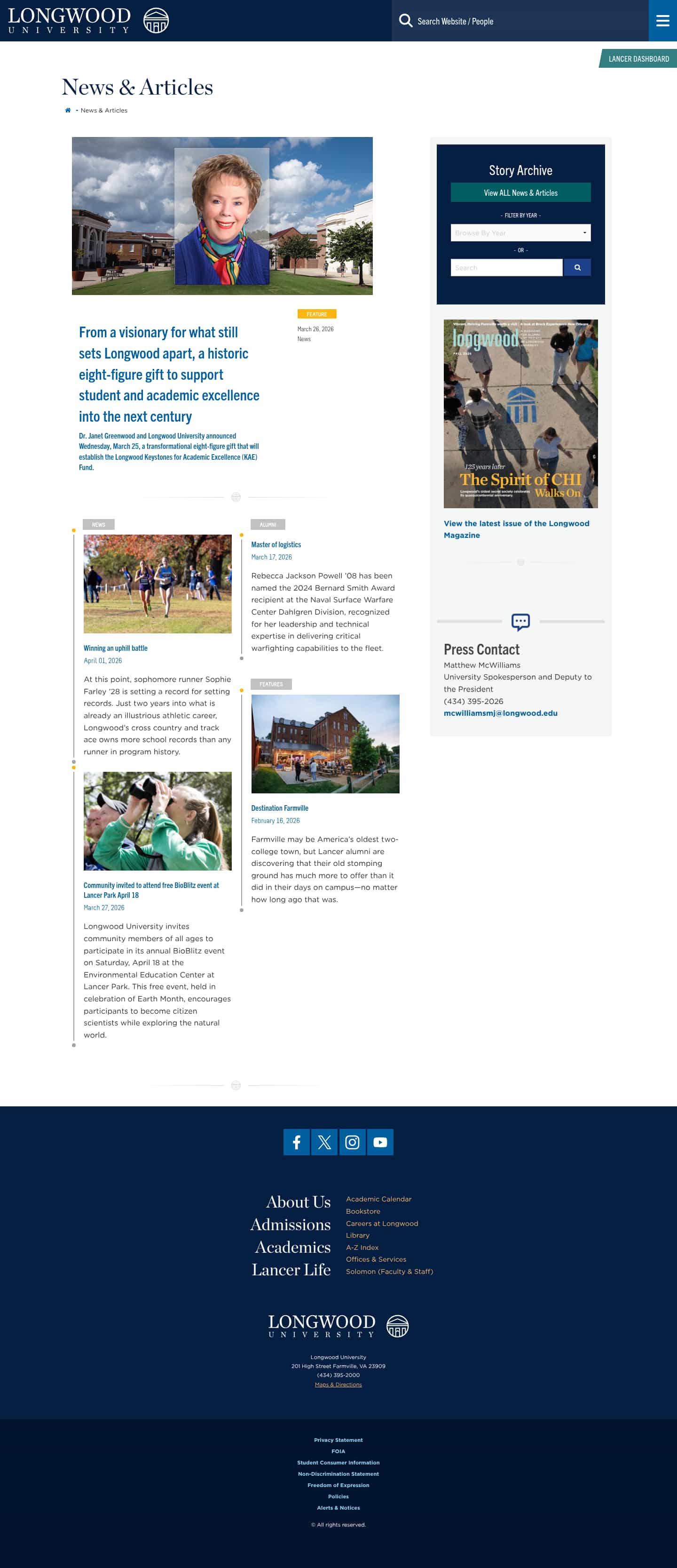 Latest website image capture