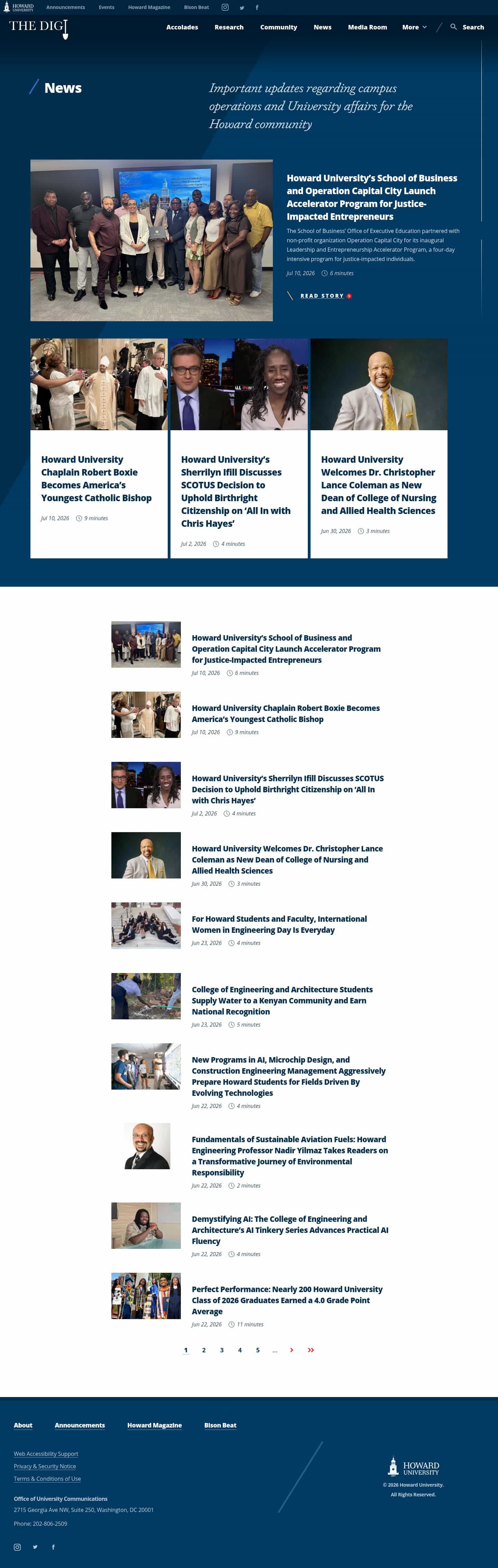 Latest website image capture