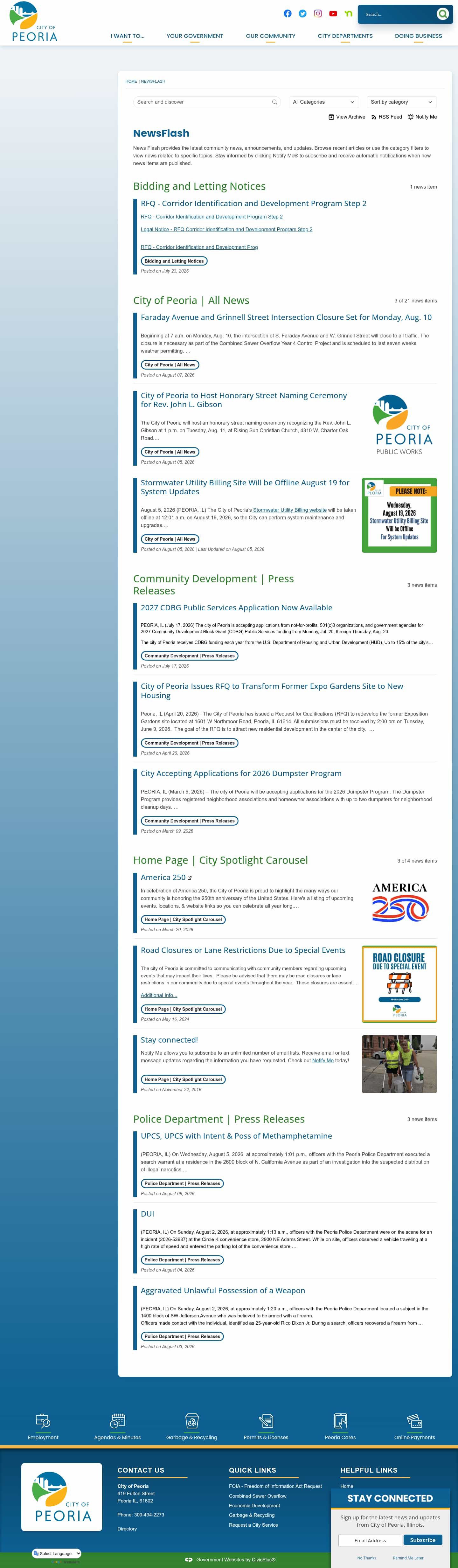 Latest website image capture