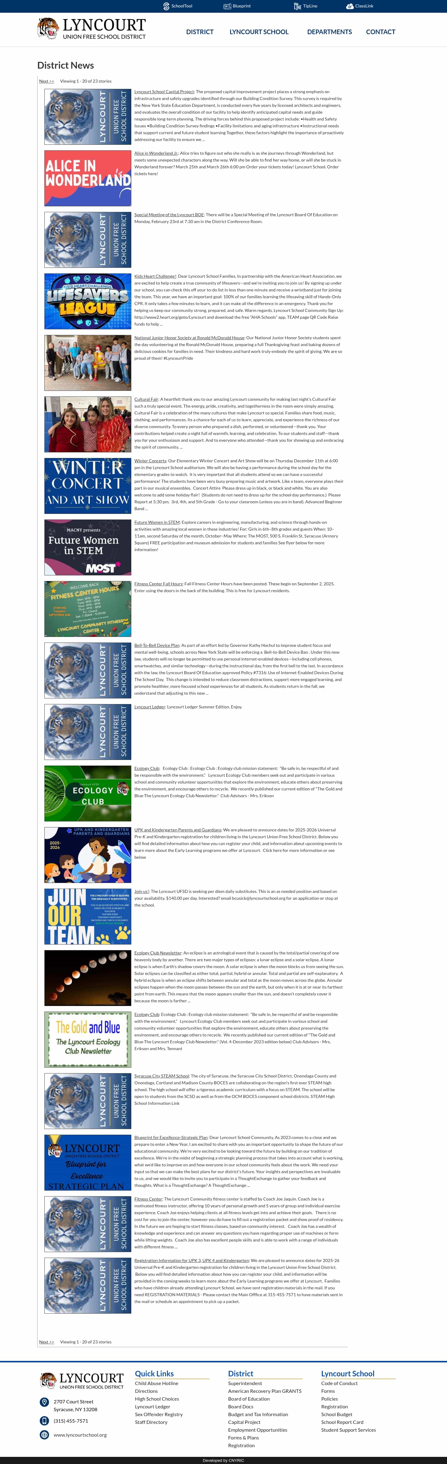 Latest website image capture