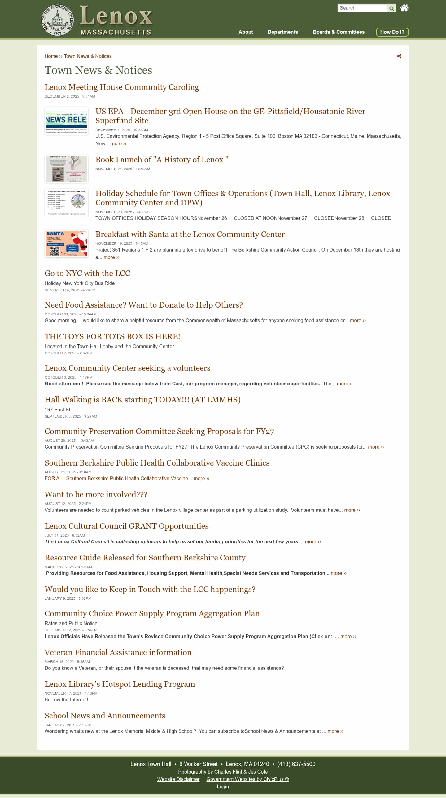 Latest website image capture