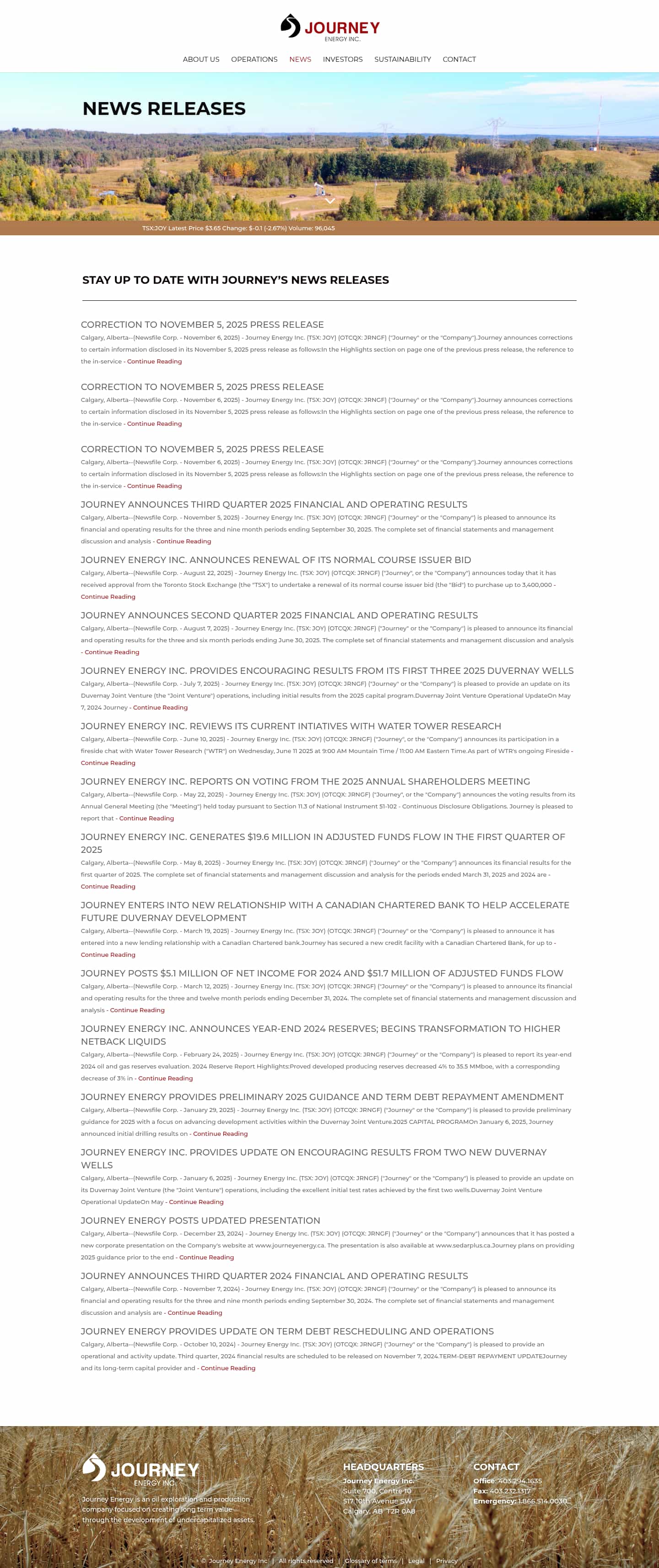 Latest website image capture