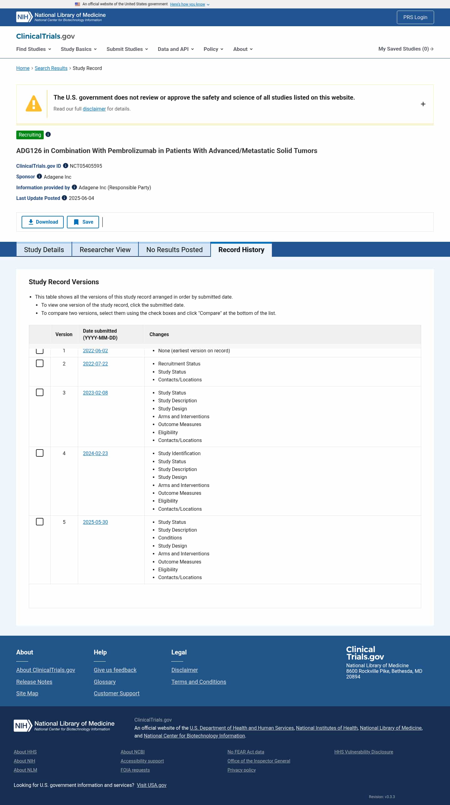 Latest website image capture