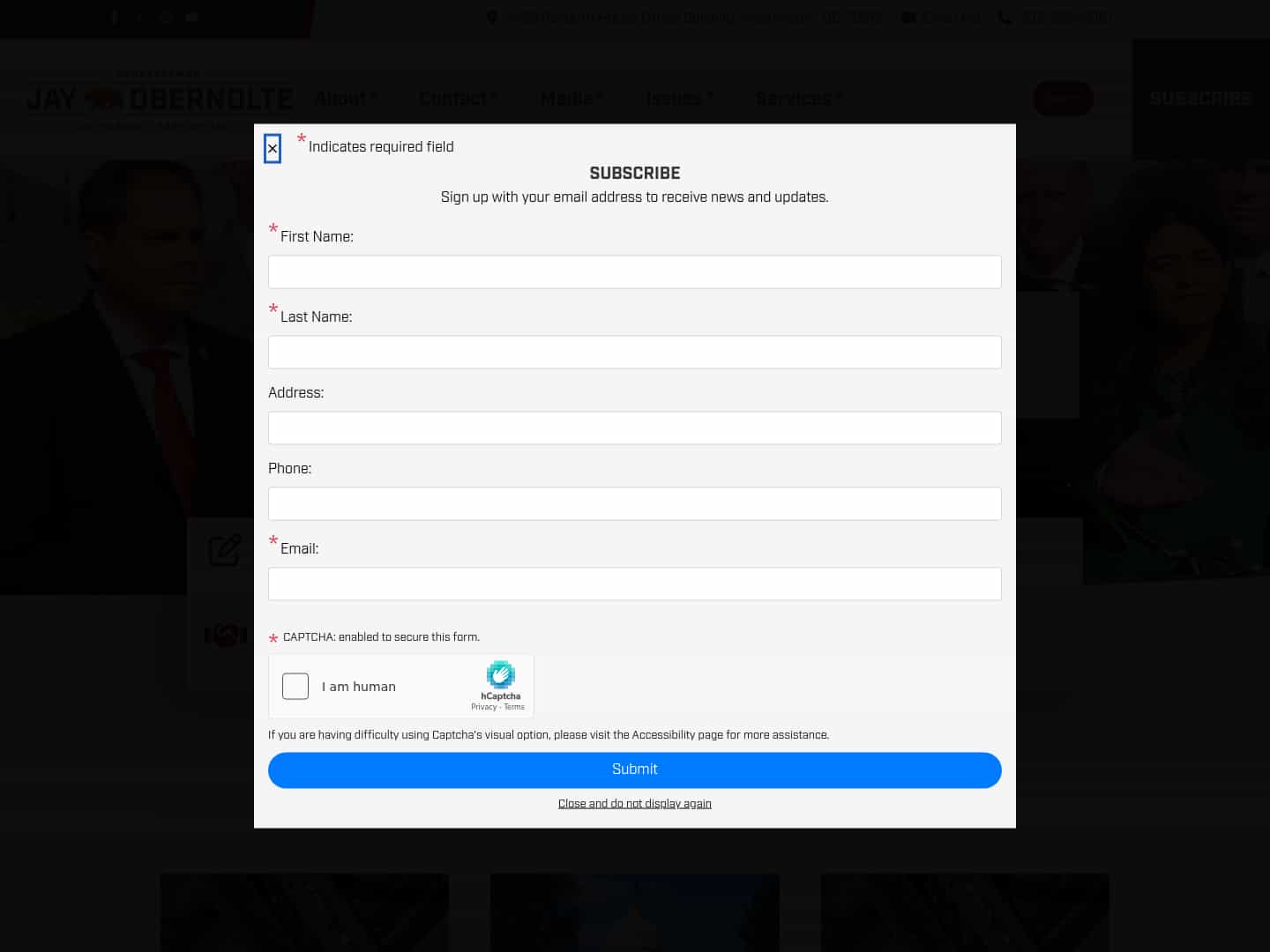 Latest website image capture