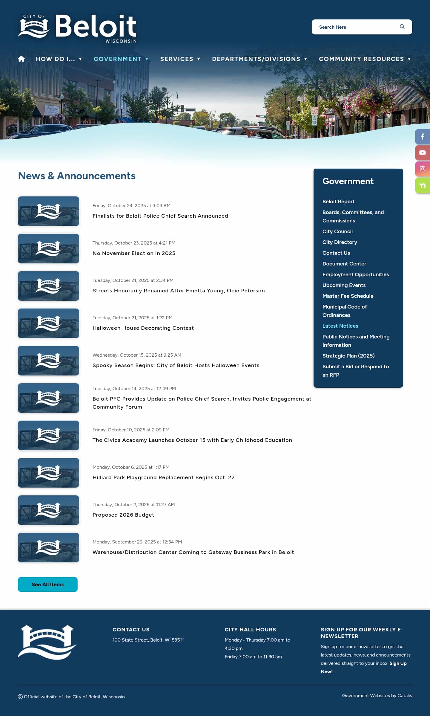 Latest website image capture