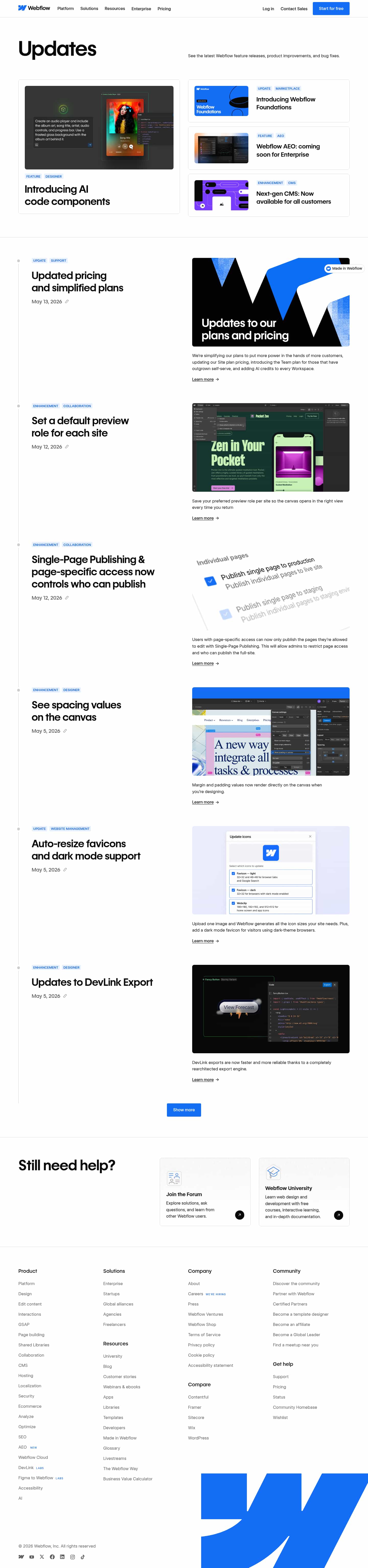 Latest website image capture