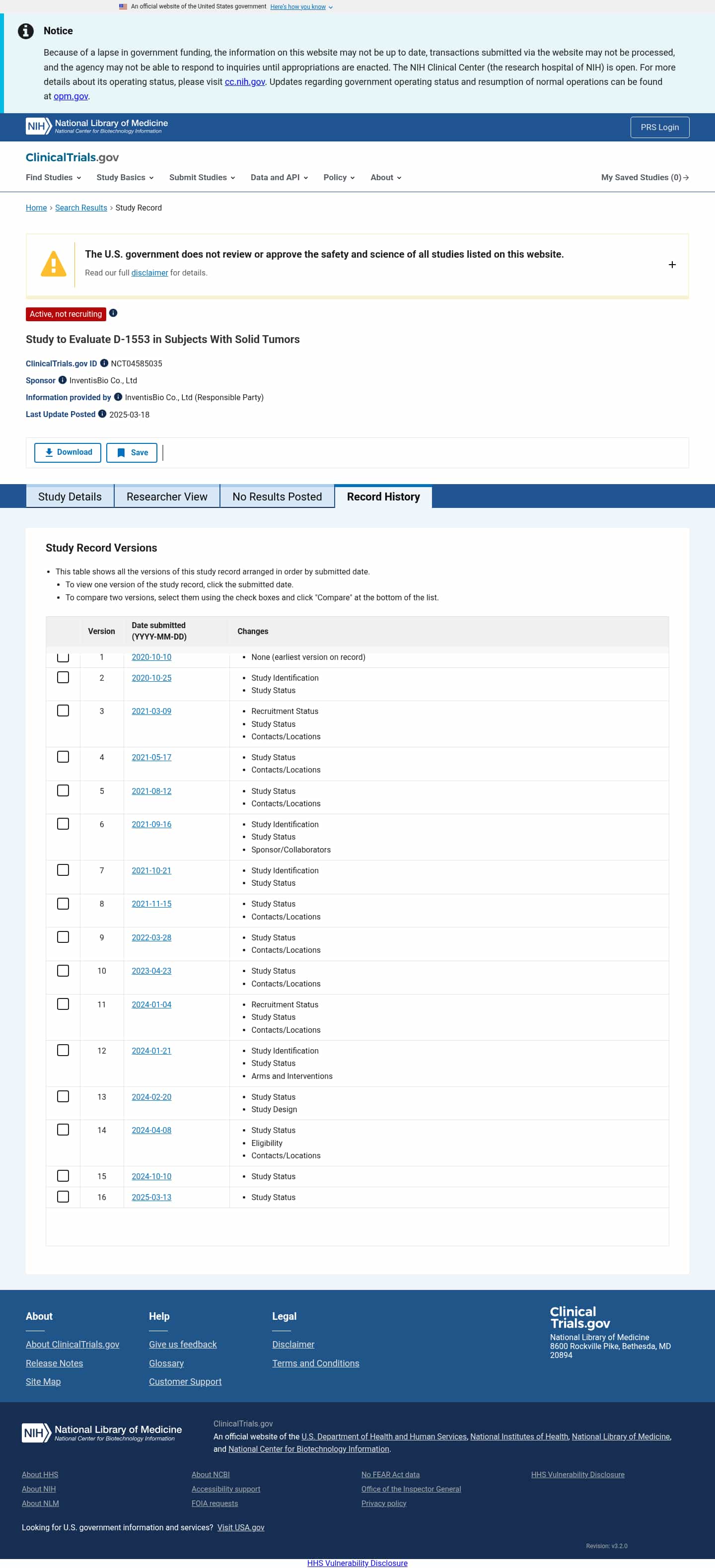 Latest website image capture