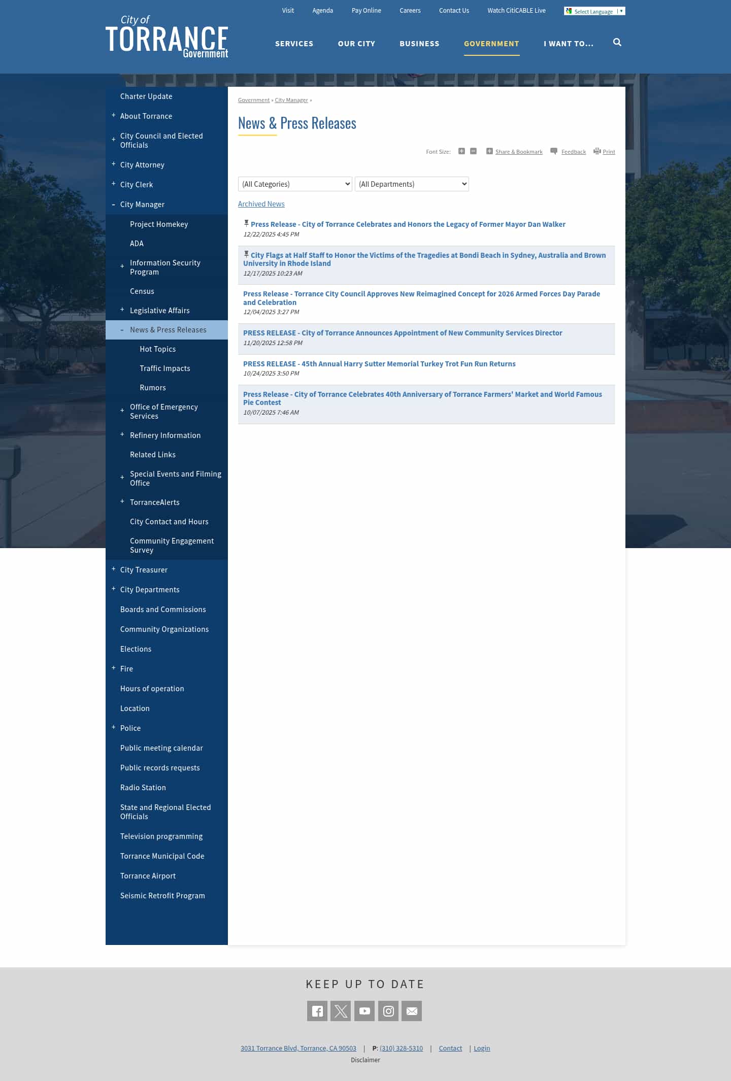 Latest website image capture