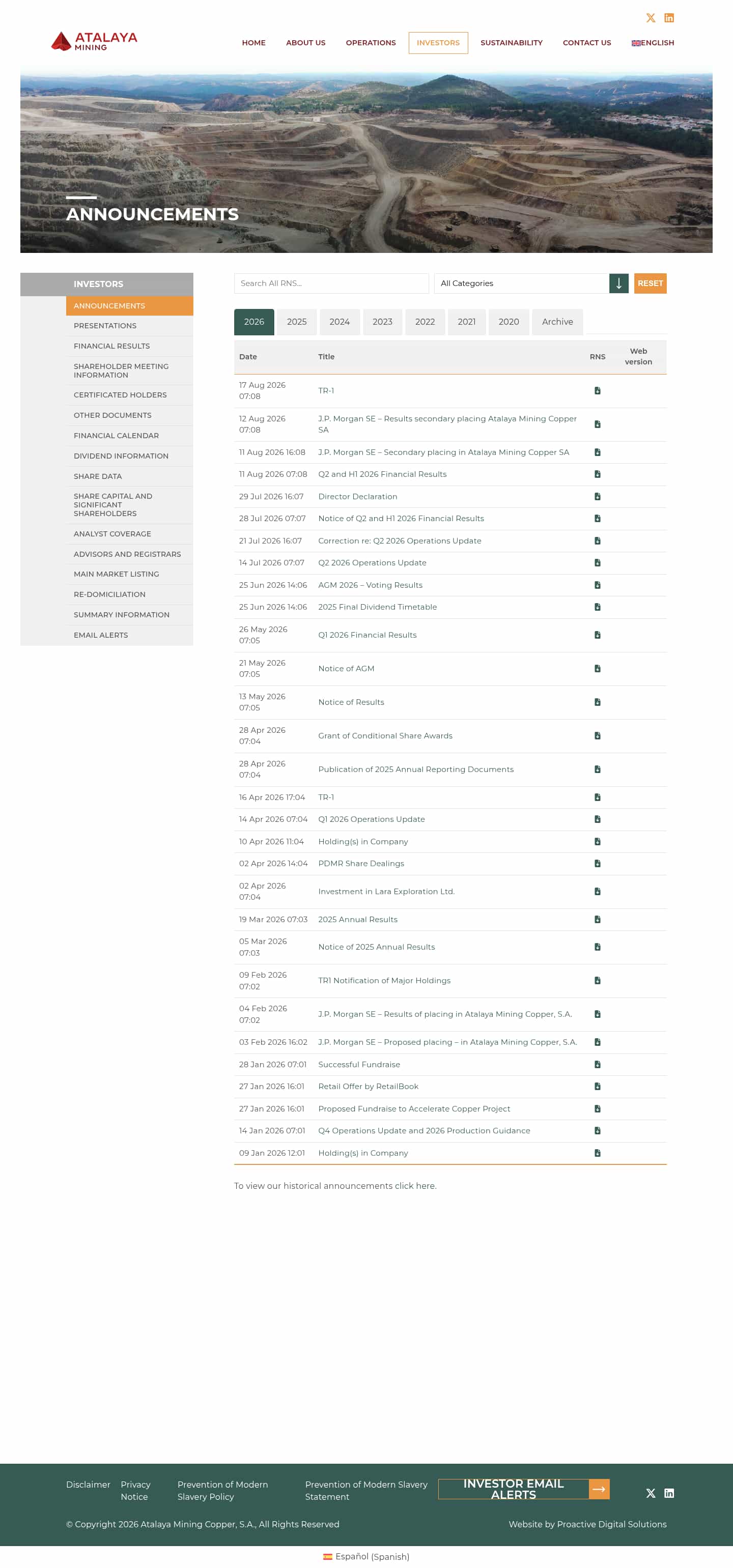 Latest website image capture