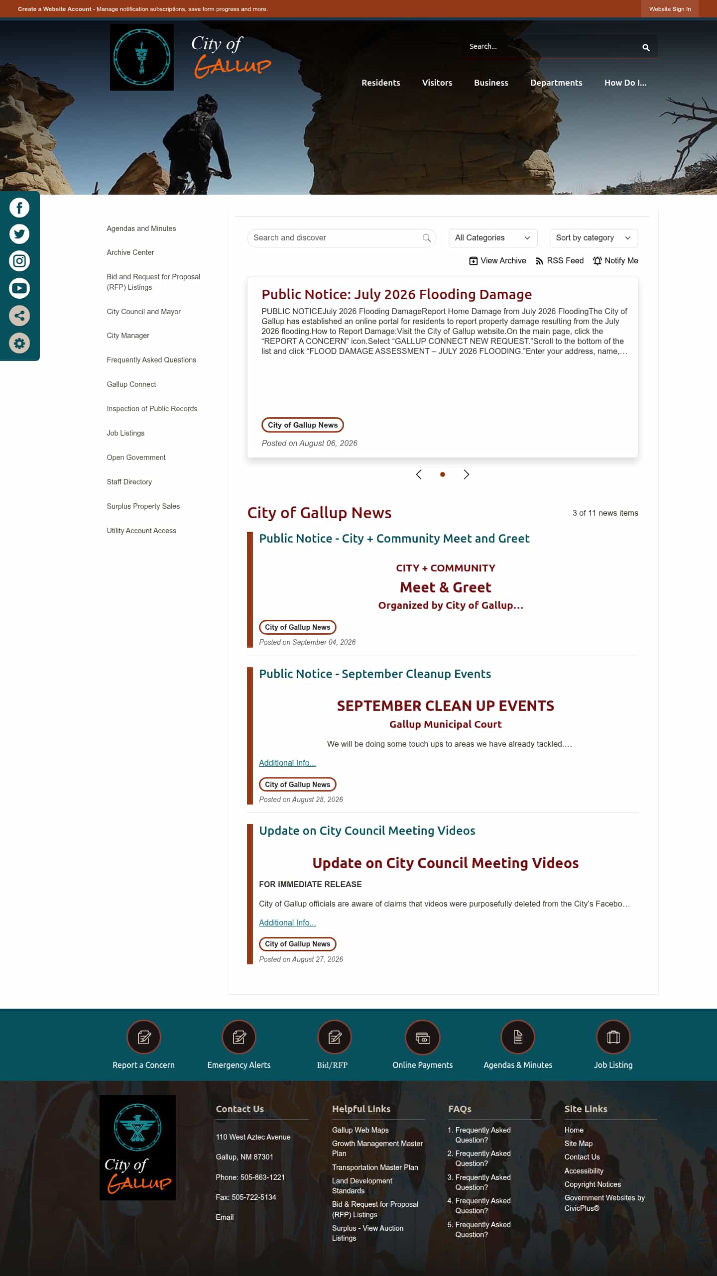 Latest website image capture