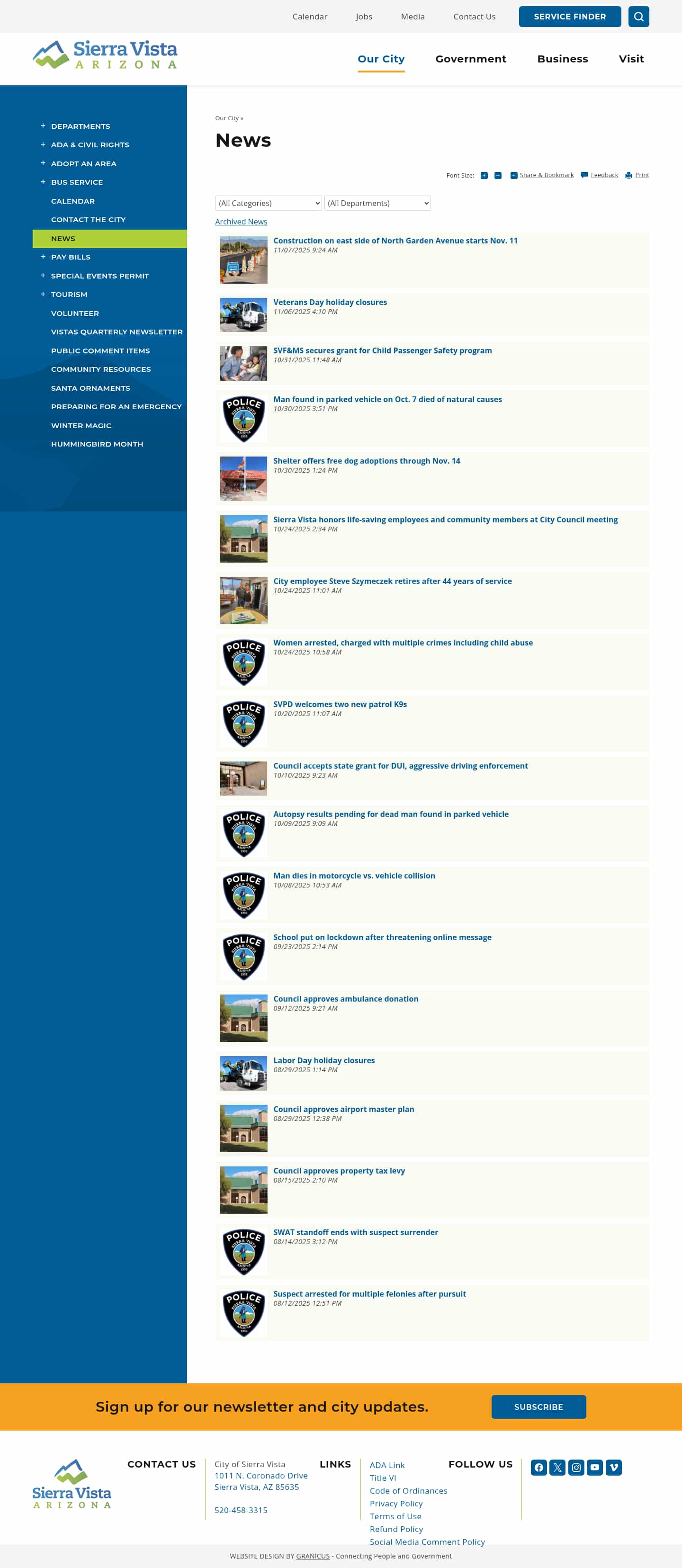 Latest website image capture