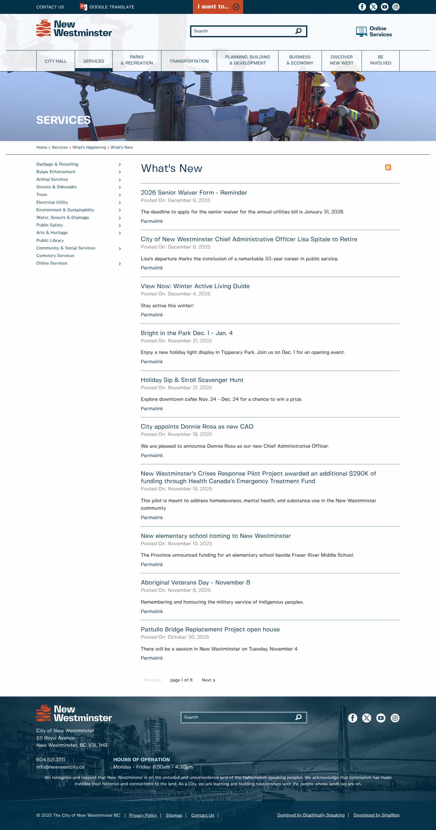 Latest website image capture