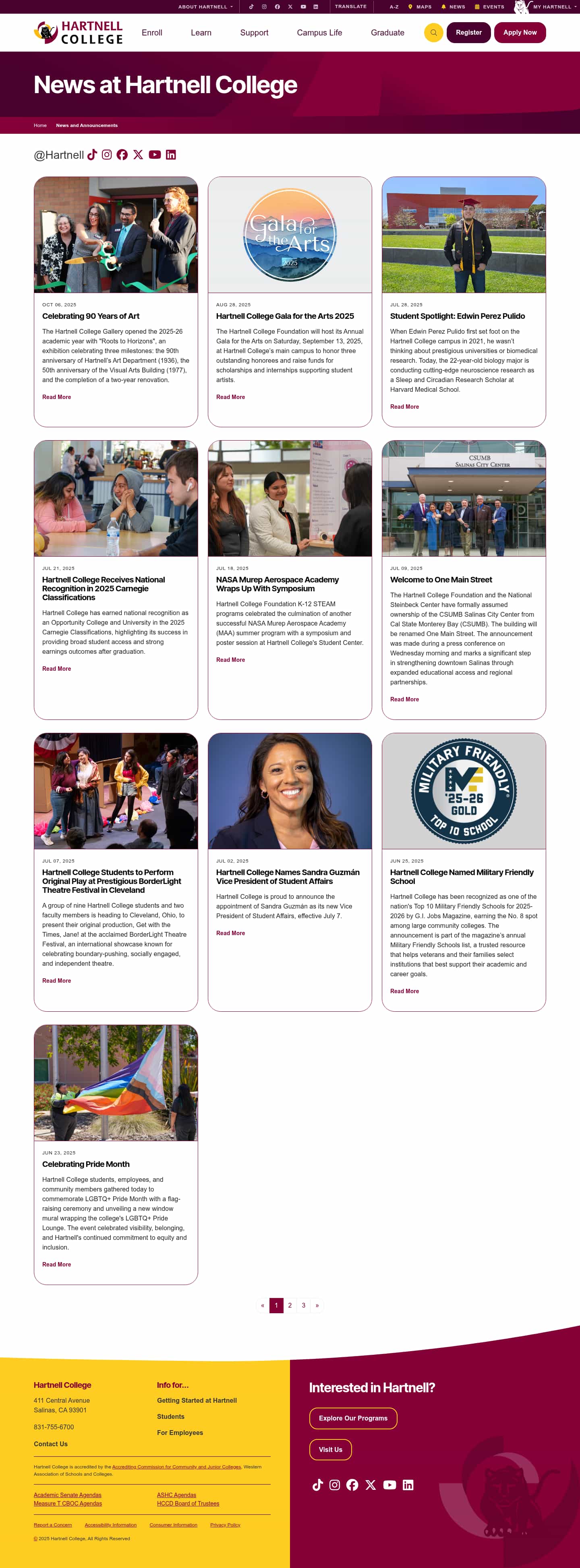 Latest website image capture