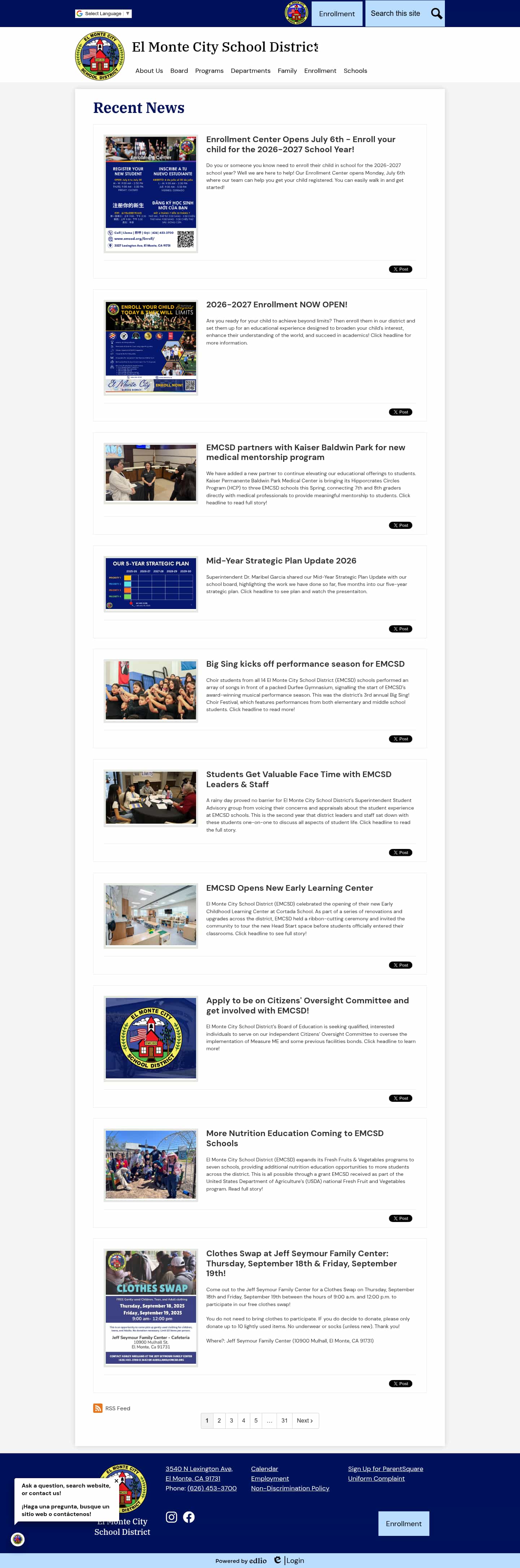Latest website image capture