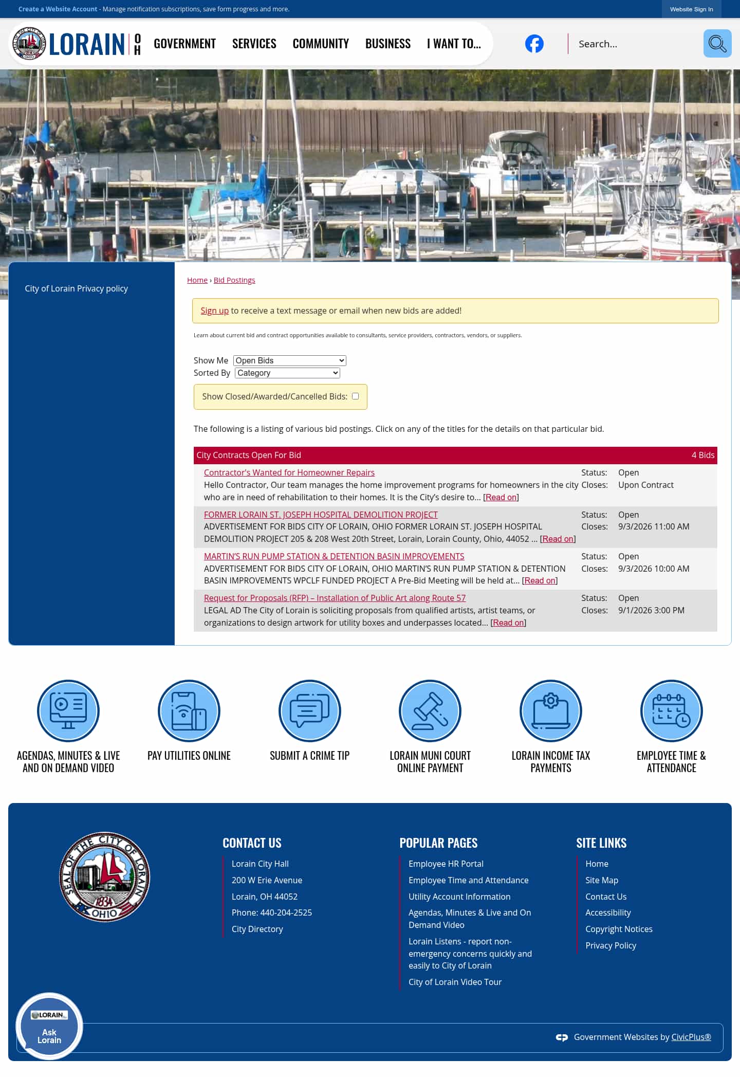 Latest website image capture