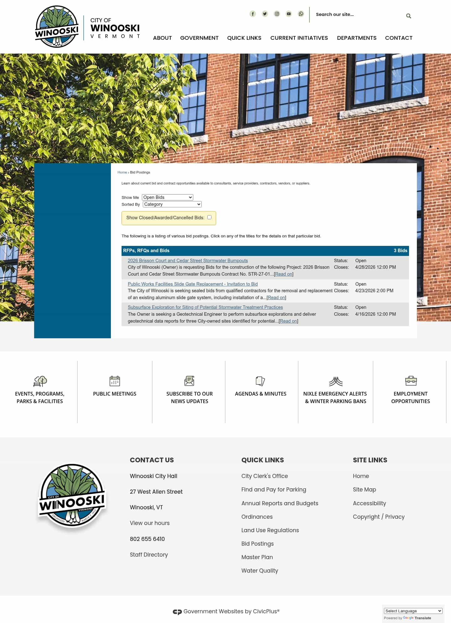 Latest website image capture