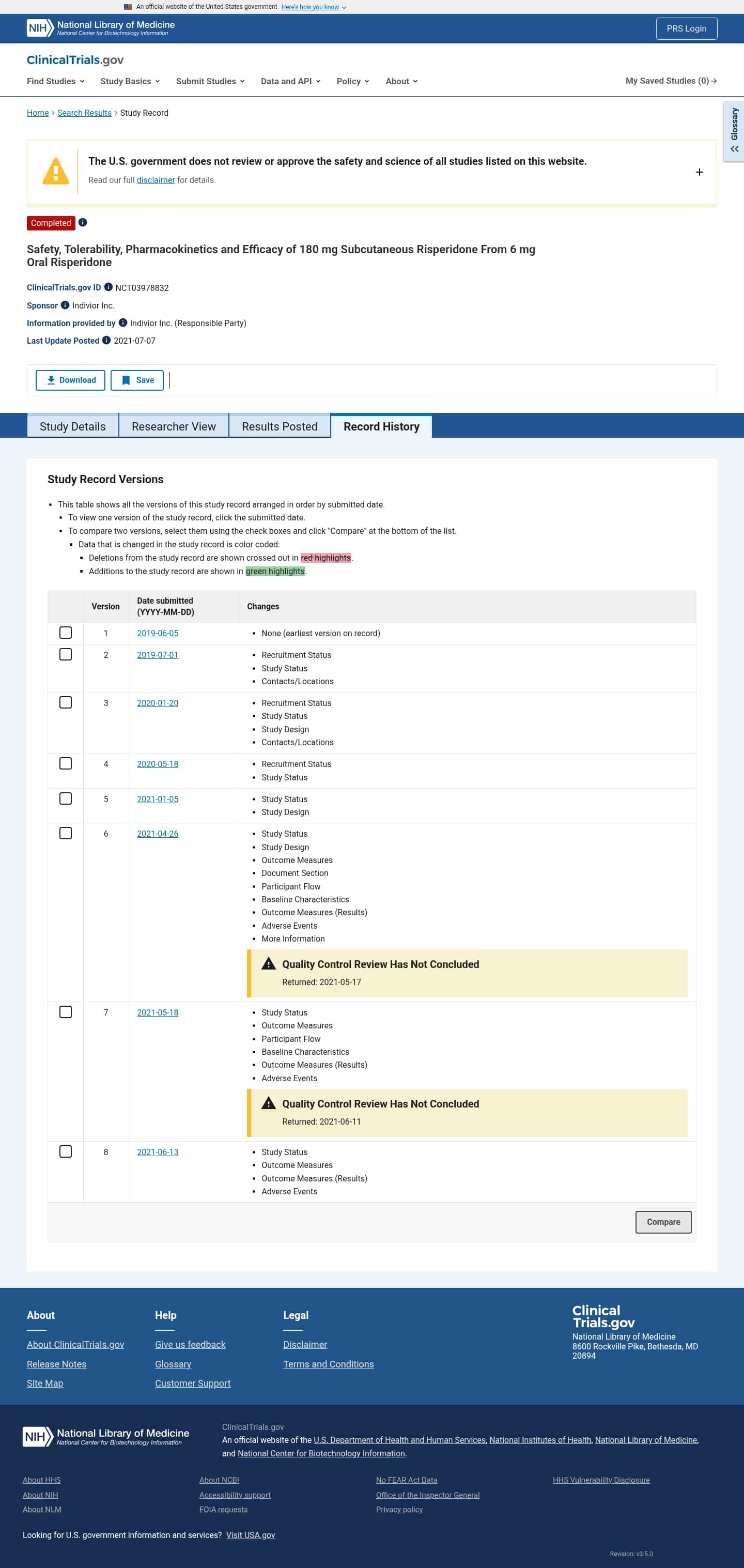 Latest website image capture