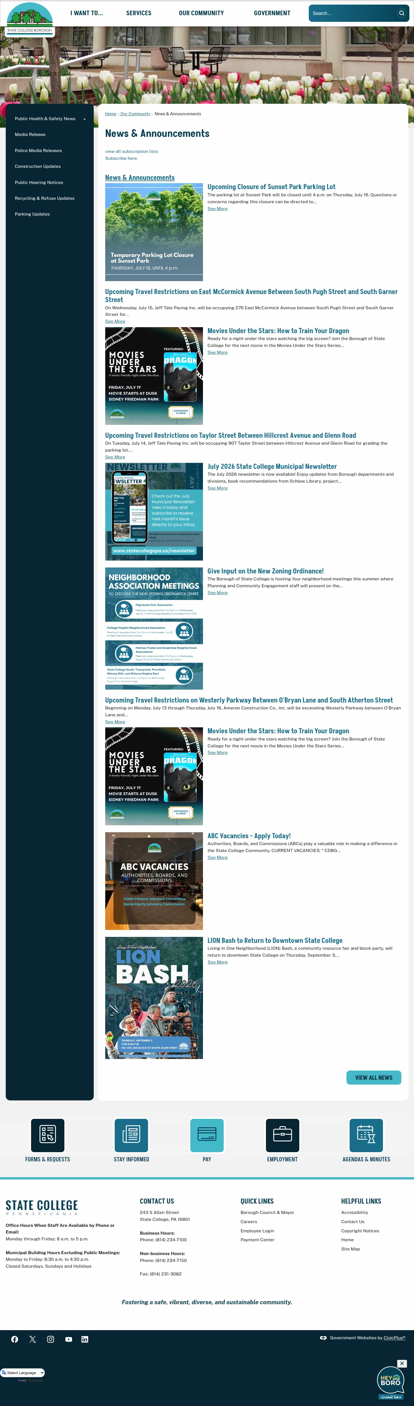 Latest website image capture