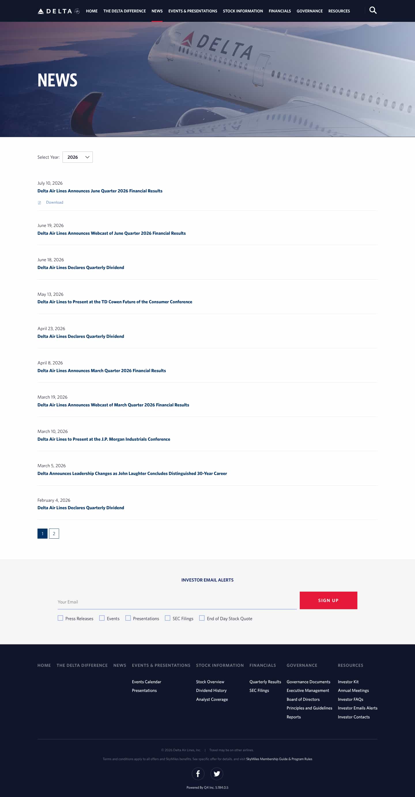 Latest website image capture