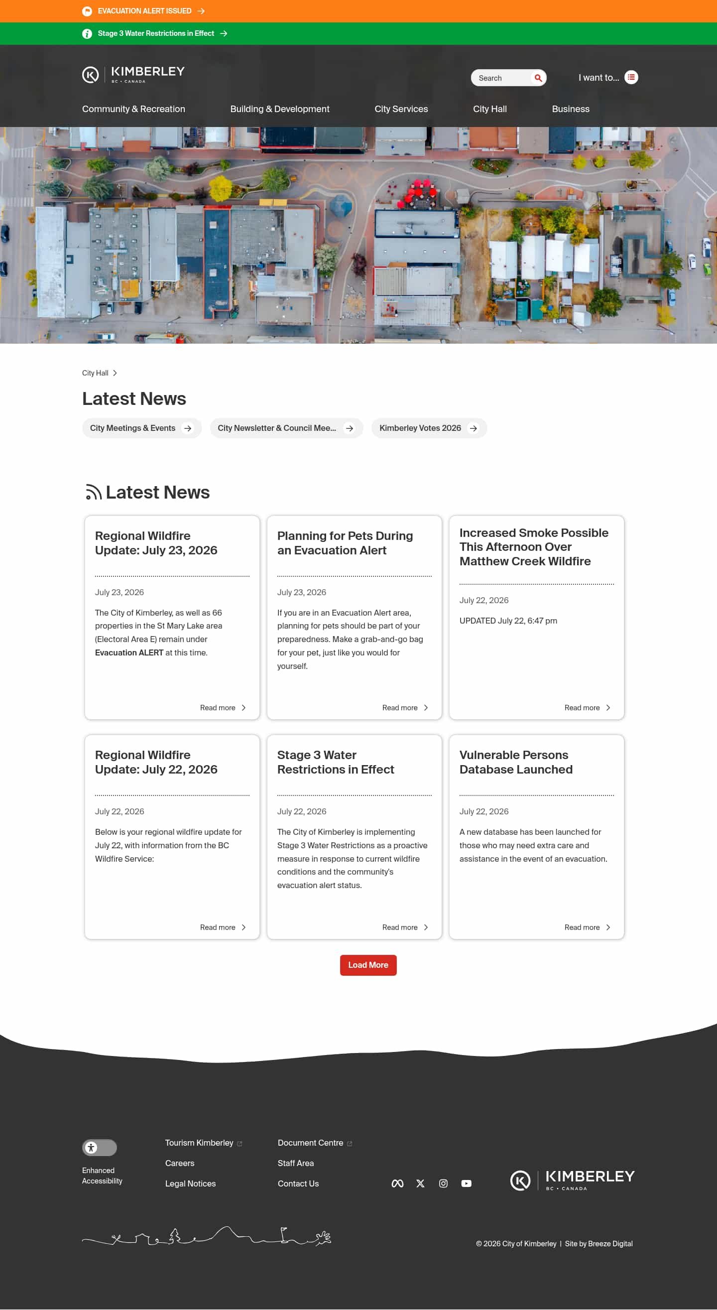 Latest website image capture
