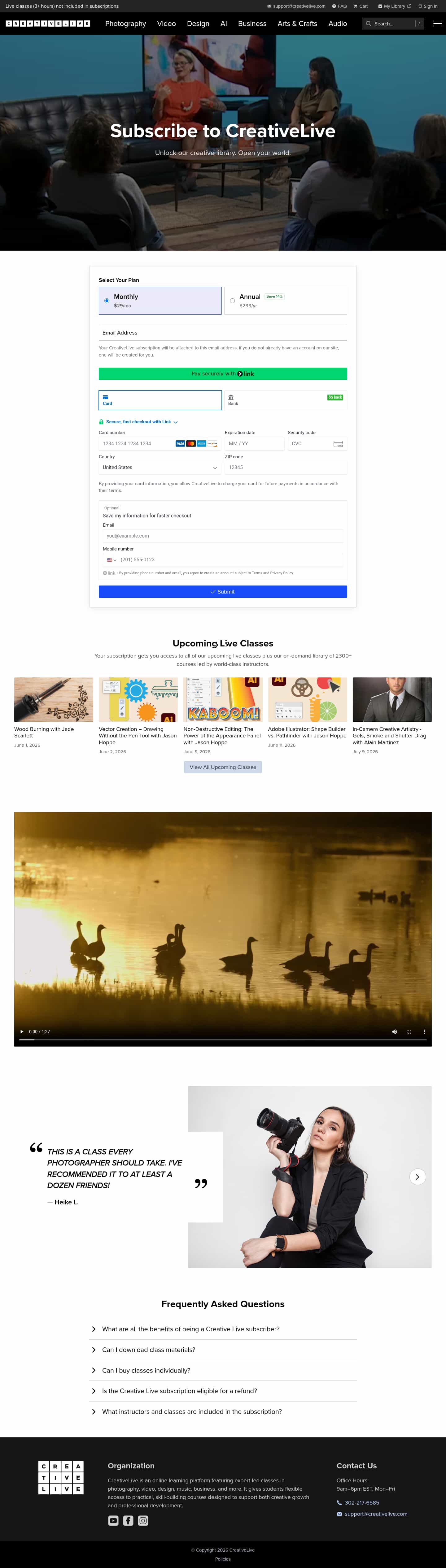 Latest website image capture