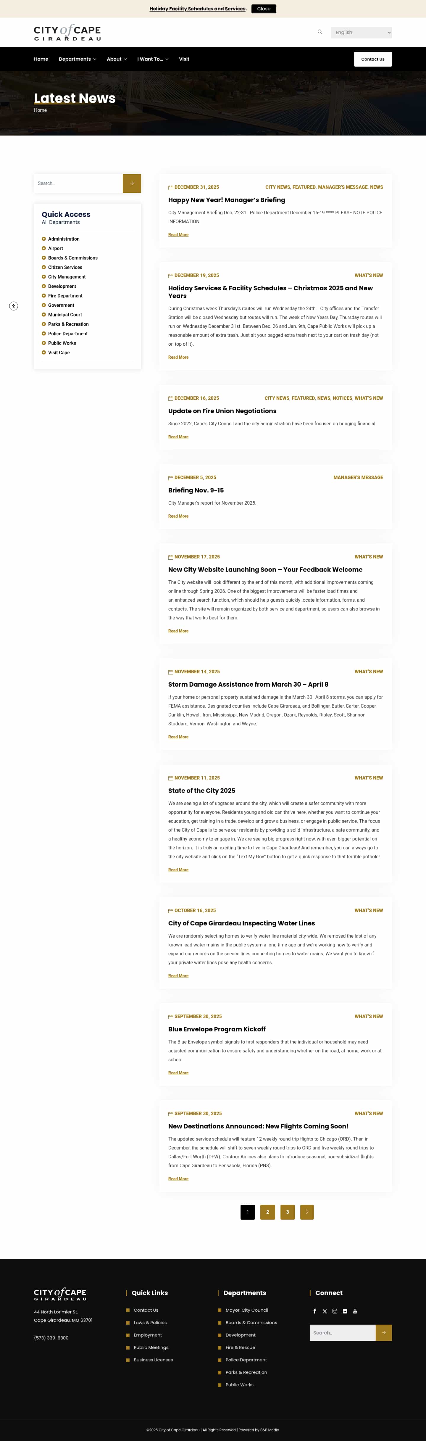 Latest website image capture