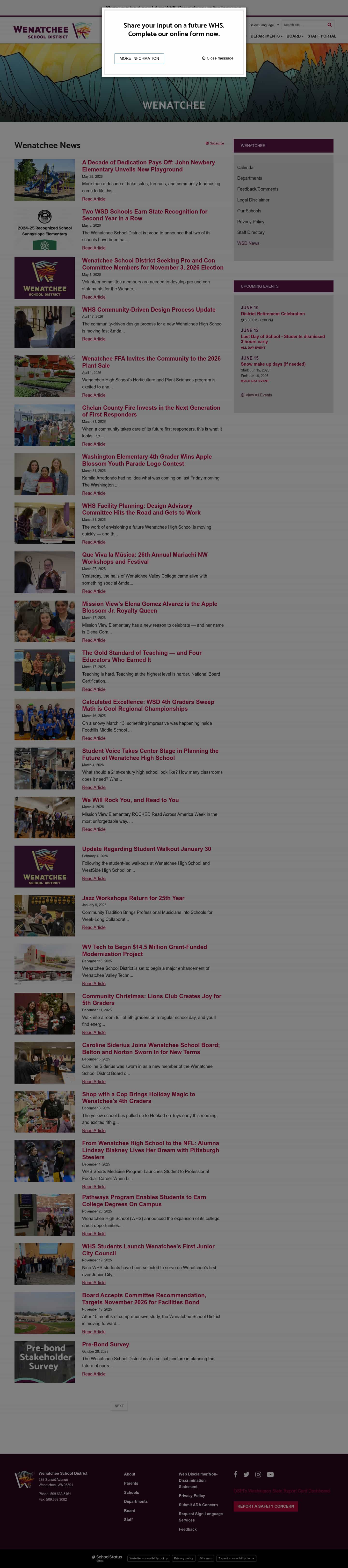 Latest website image capture