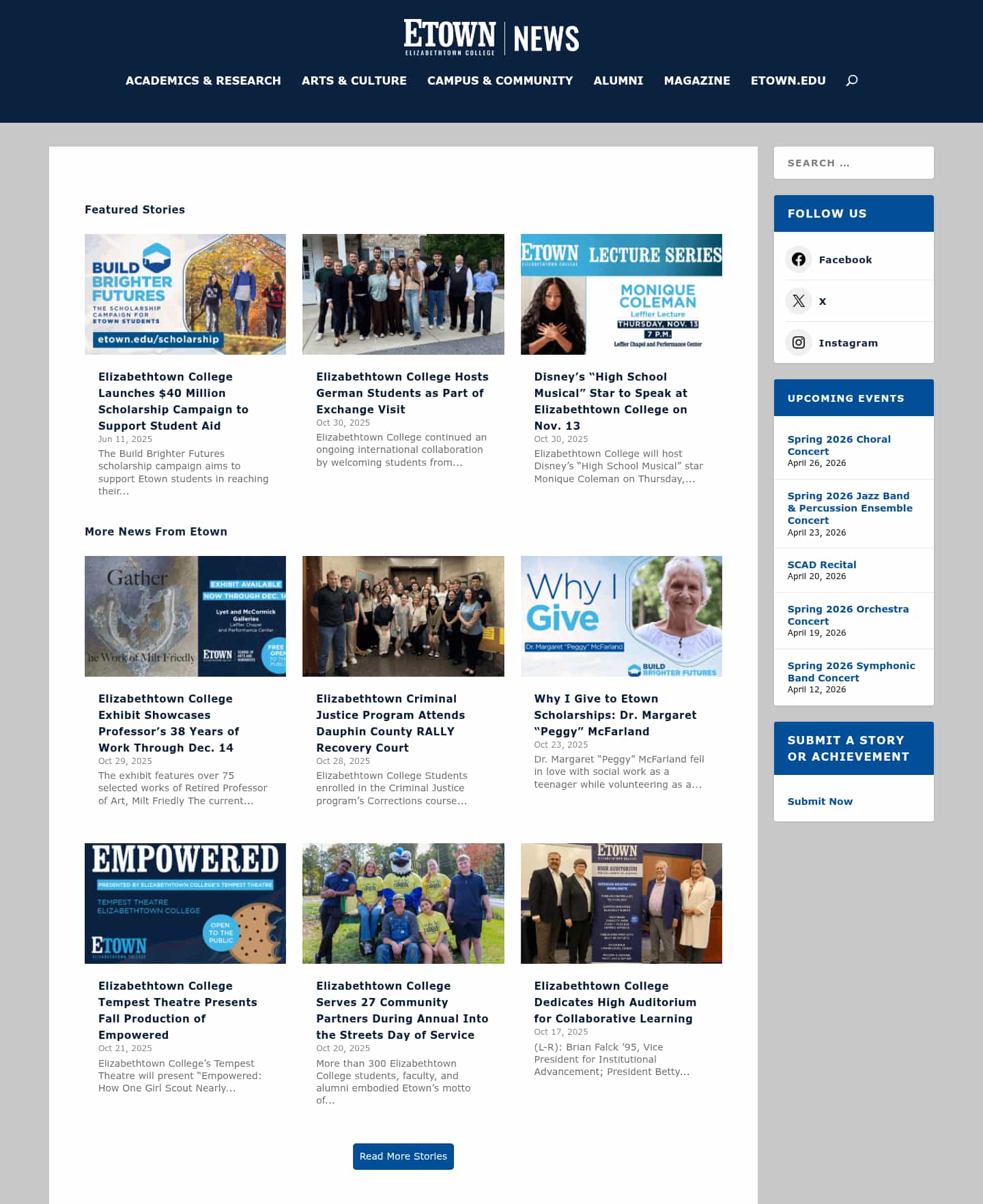 Latest website image capture