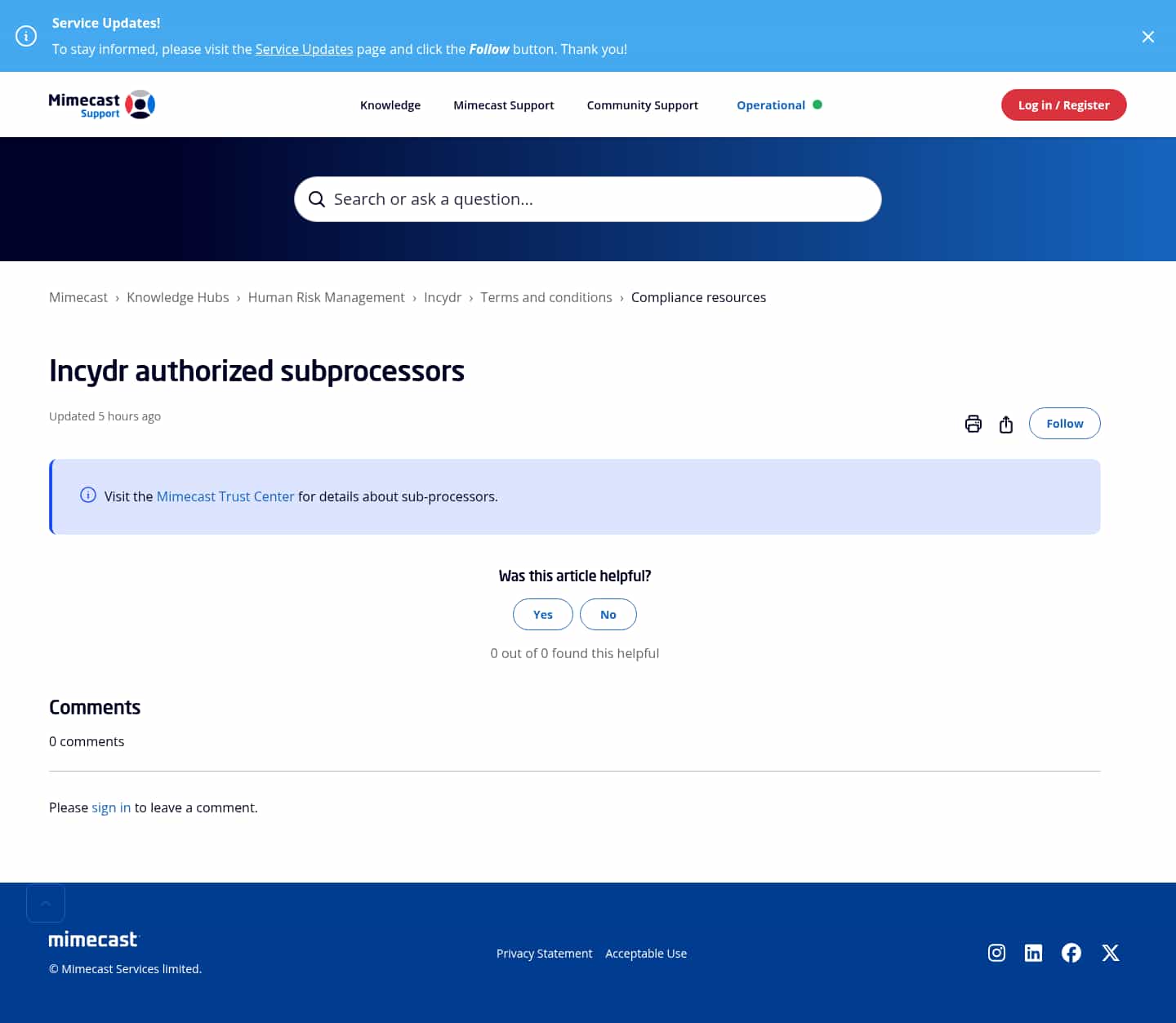 Latest website image capture