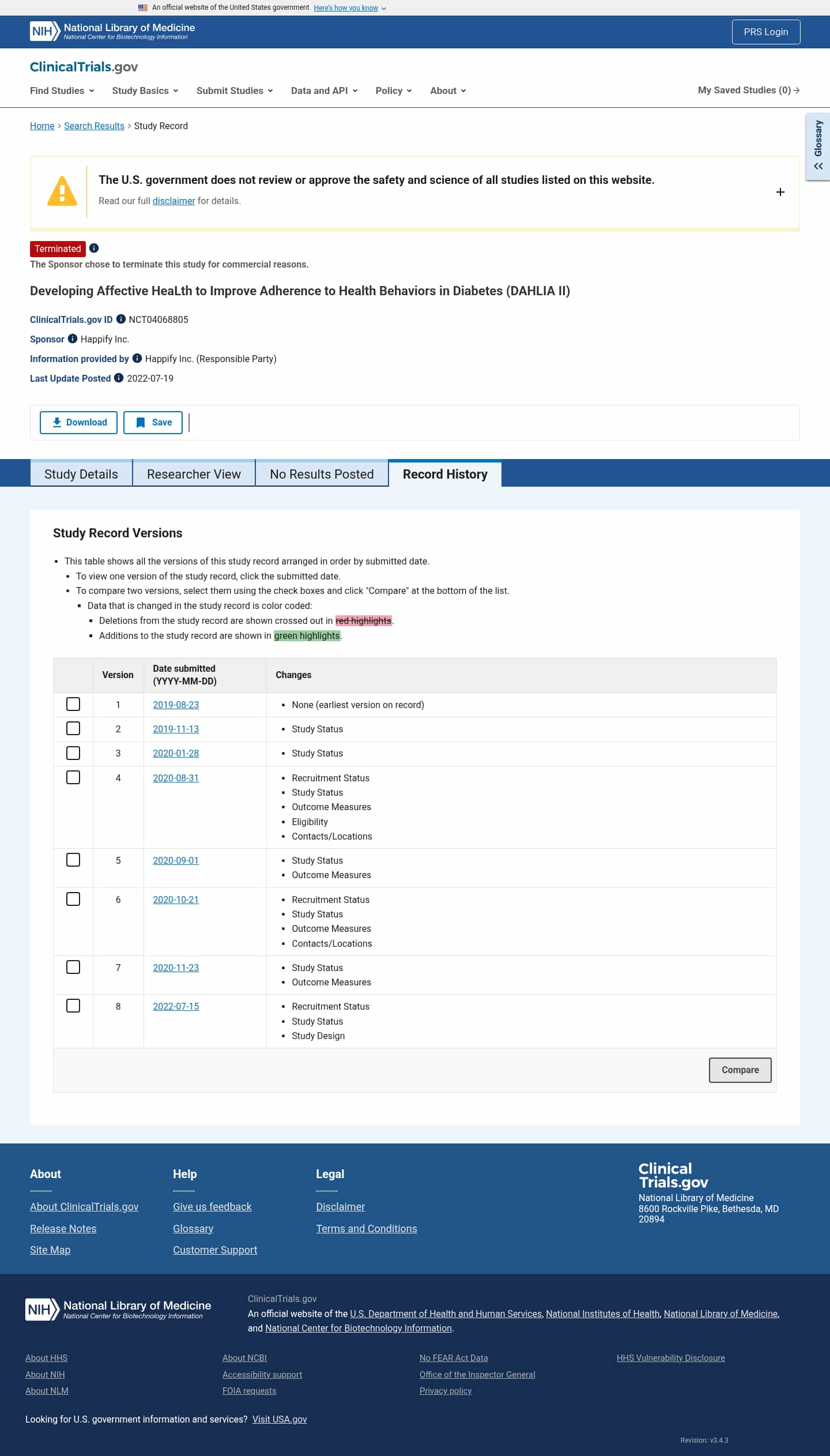 Latest website image capture