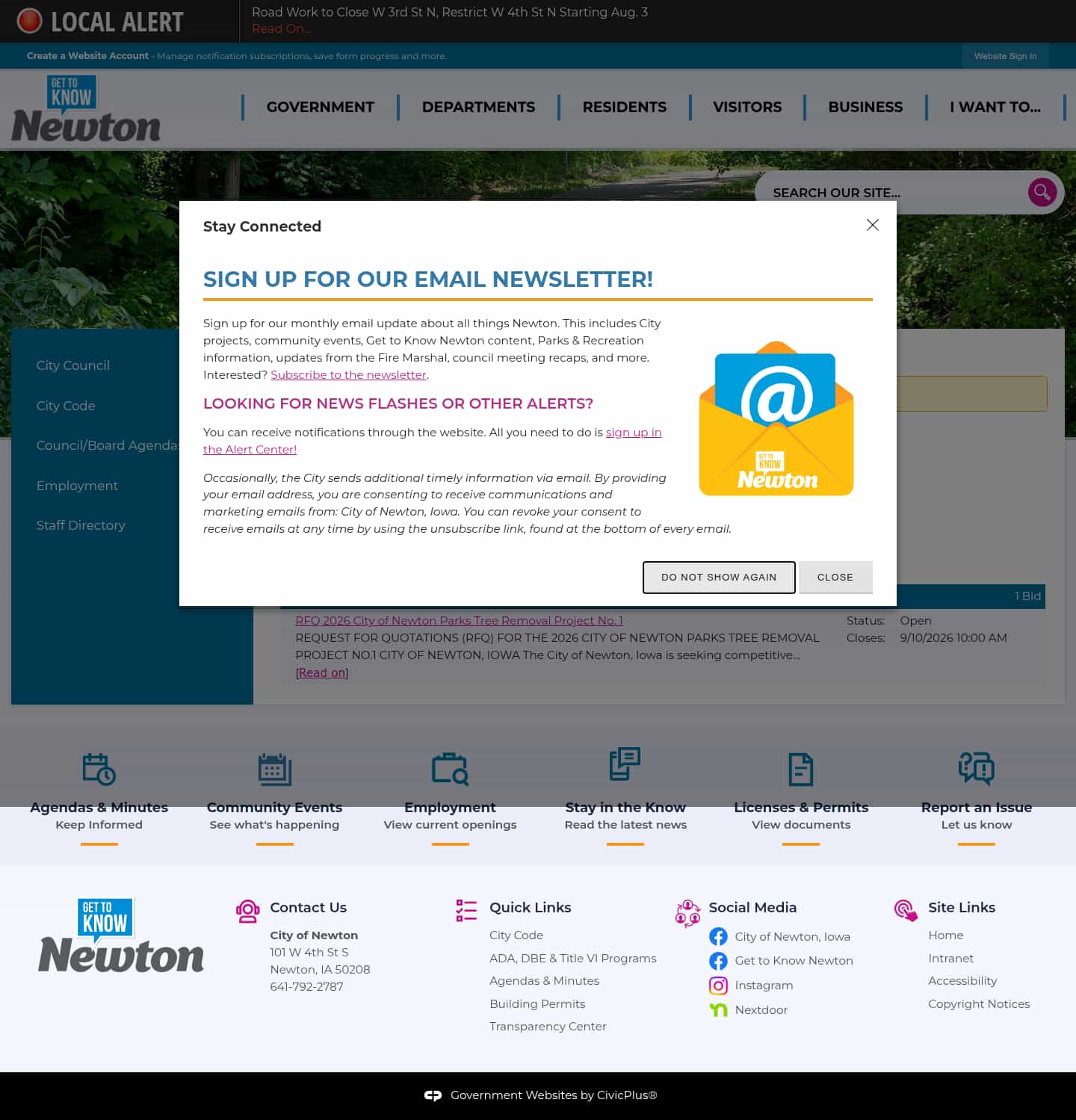 Latest website image capture