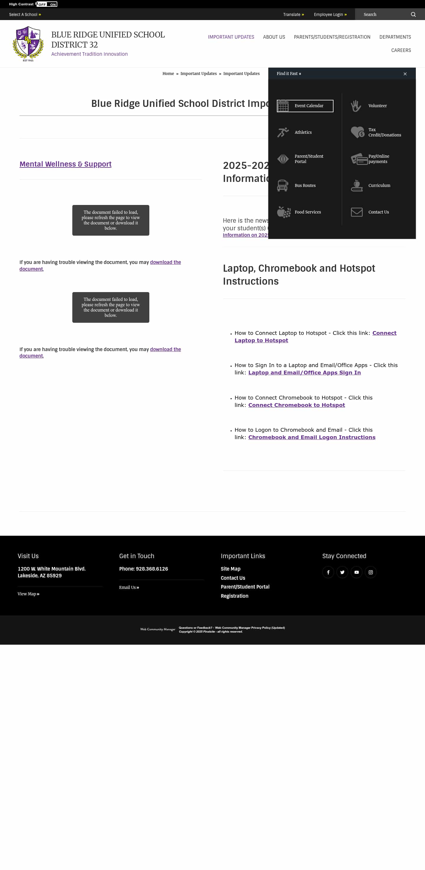 Latest website image capture