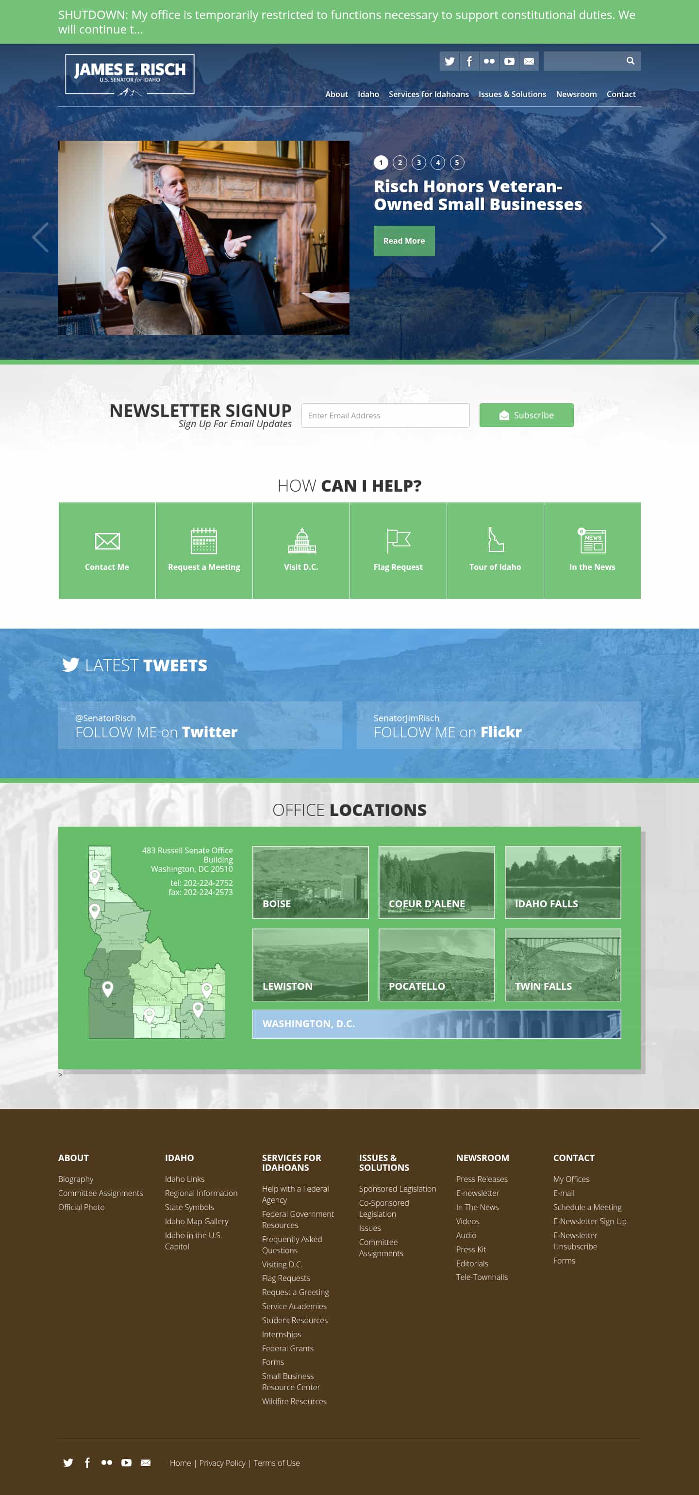 Latest website image capture