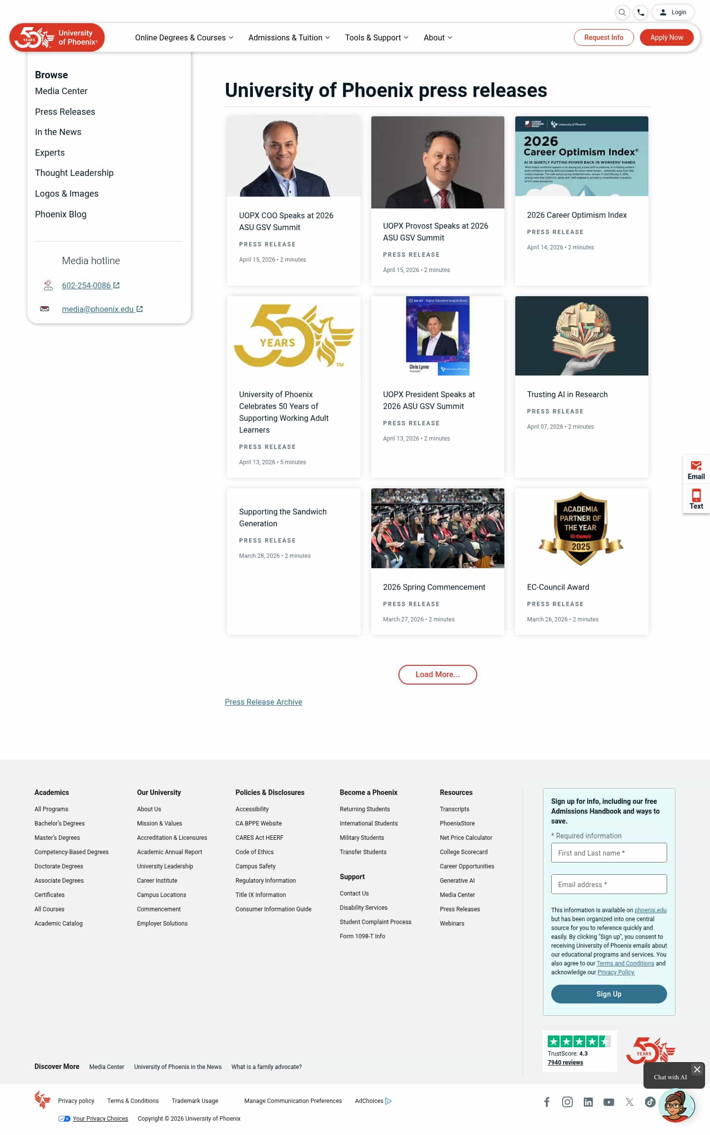 Latest website image capture
