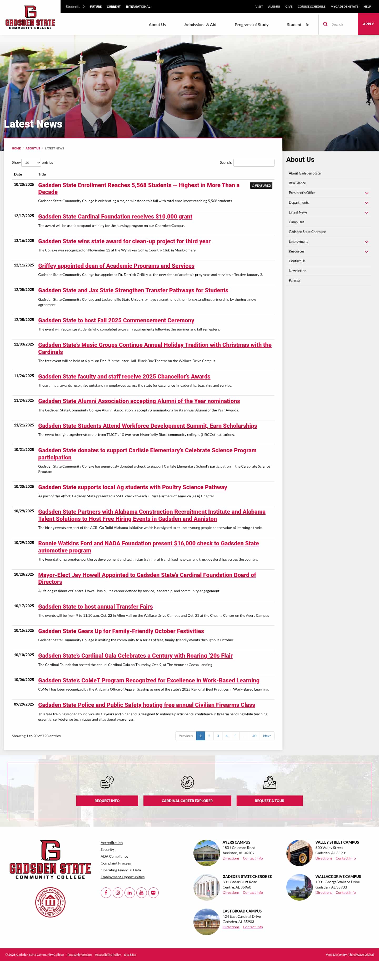 Latest website image capture