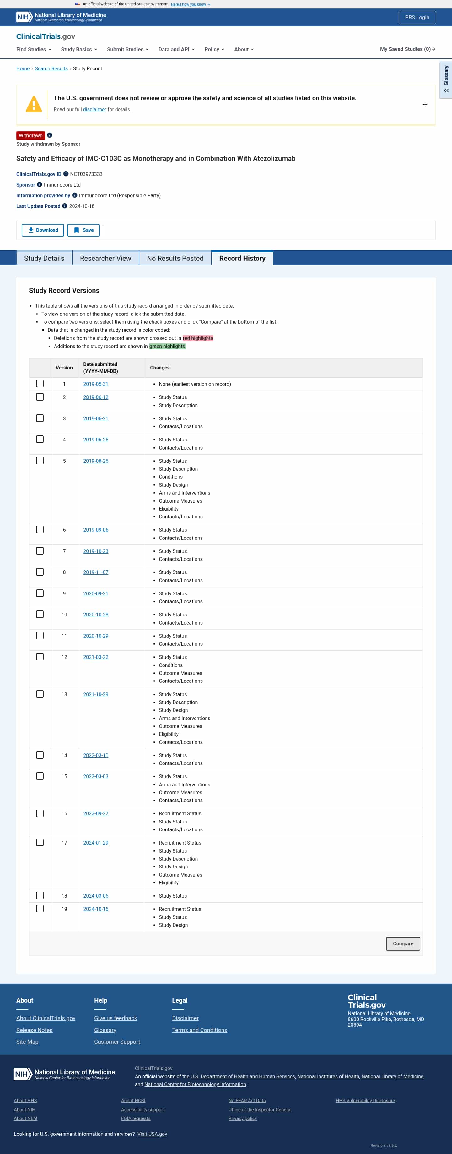 Latest website image capture