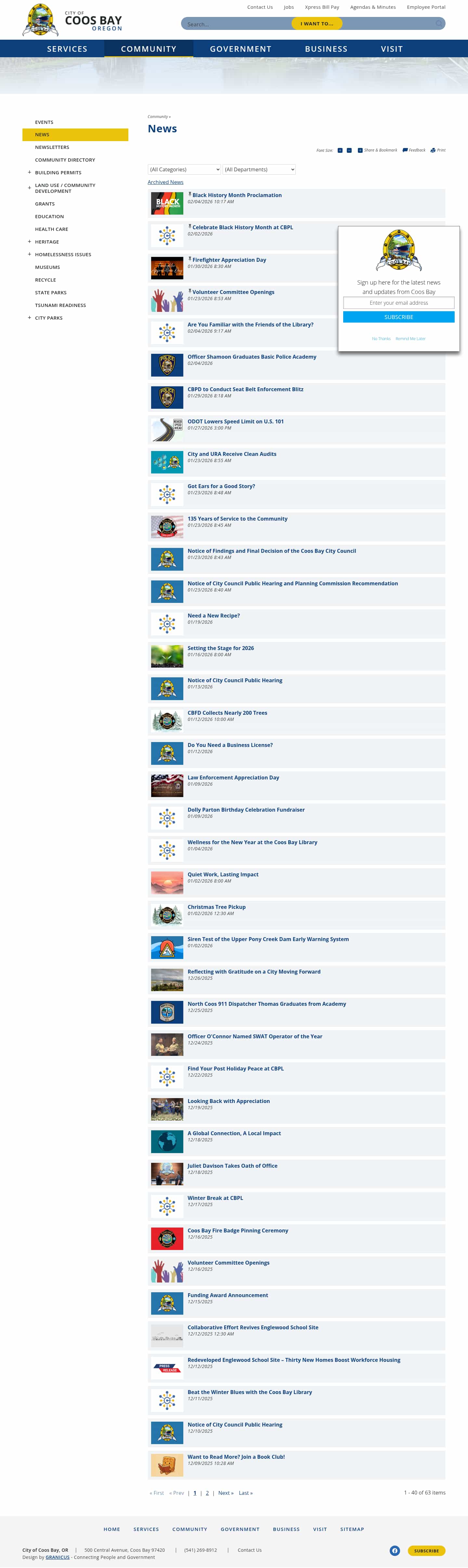 Latest website image capture