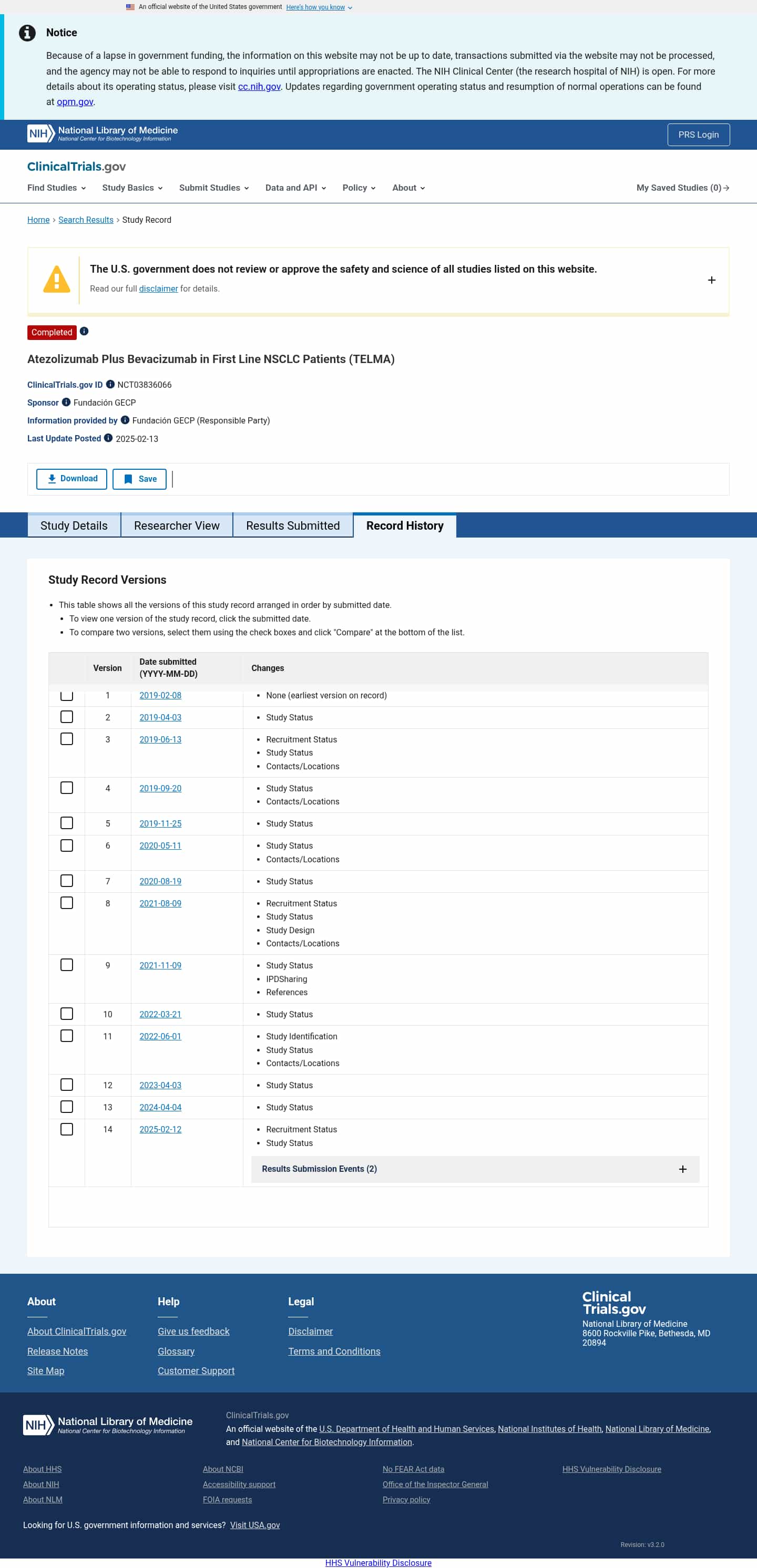 Latest website image capture
