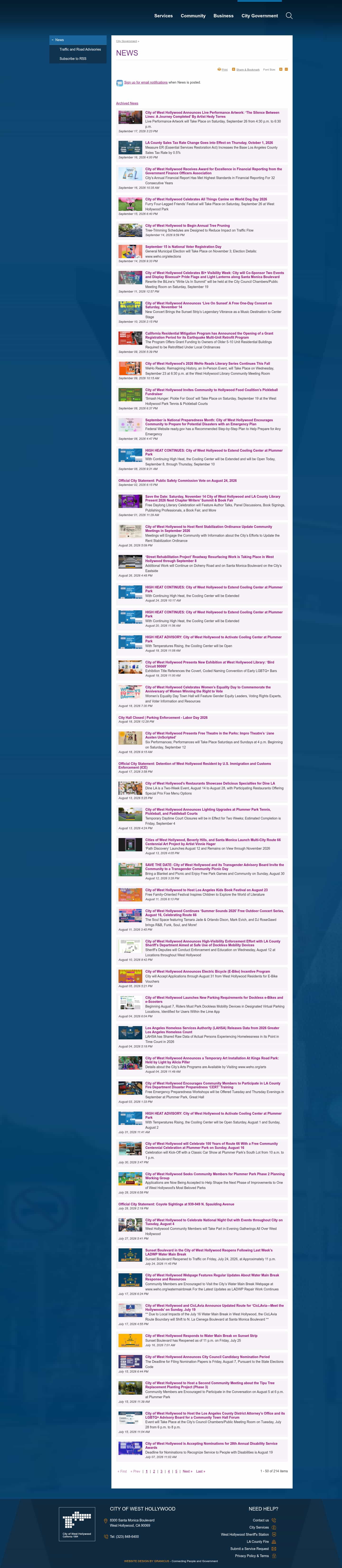 Latest website image capture
