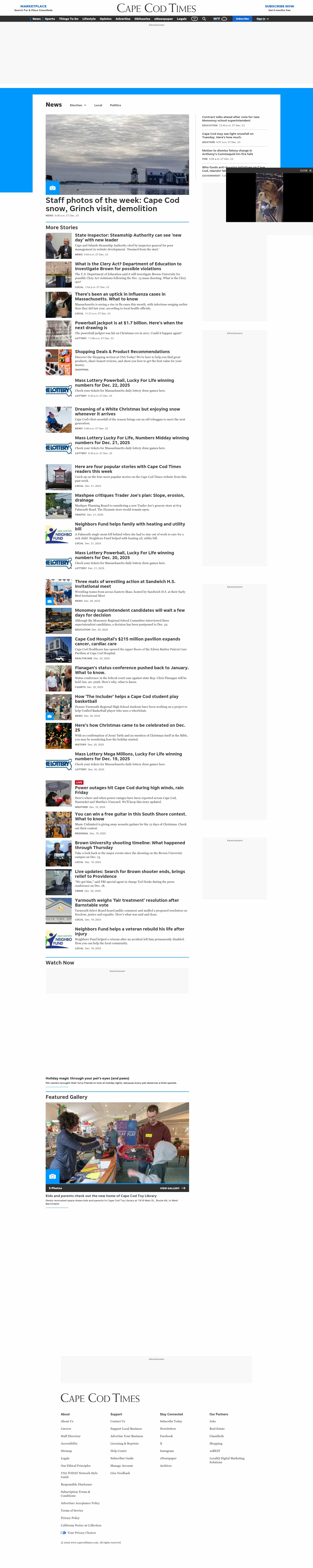 Latest website image capture