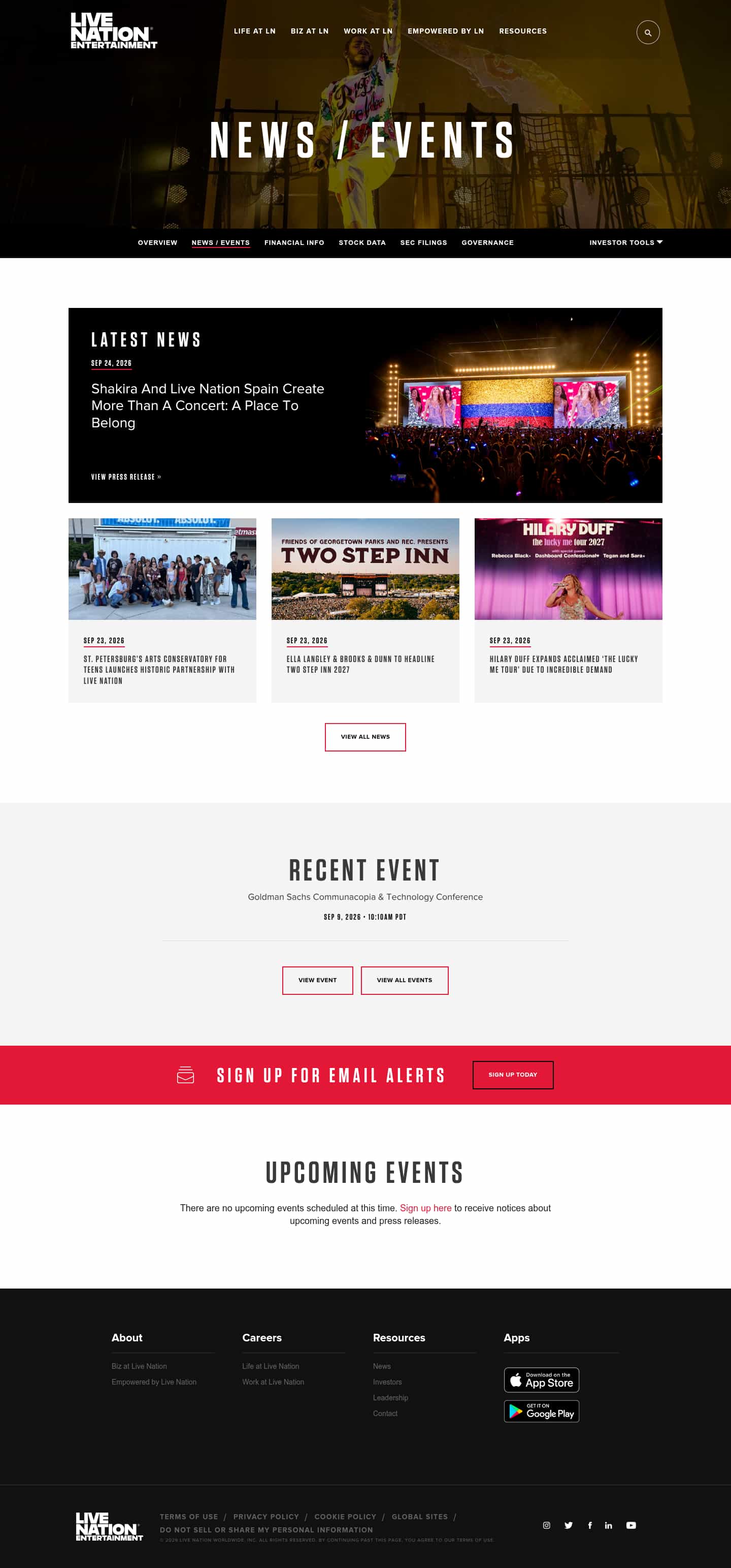 Latest website image capture