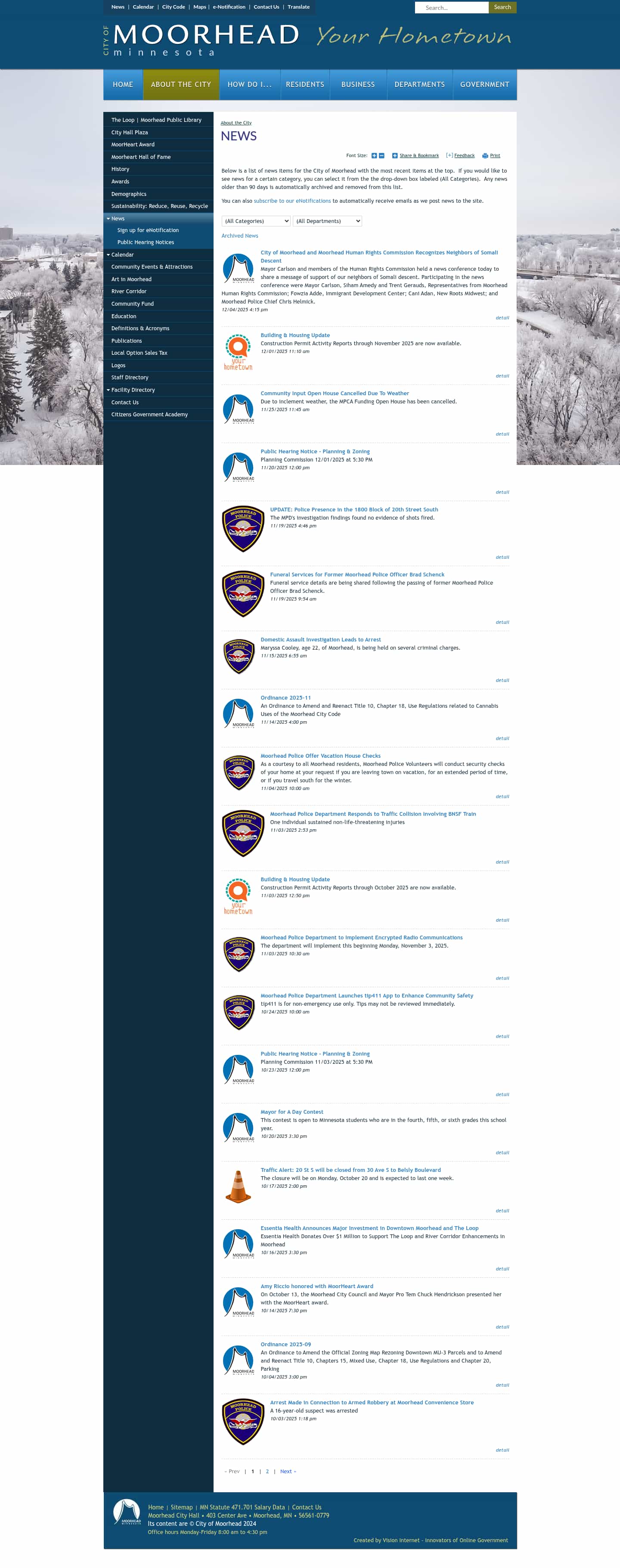 Latest website image capture